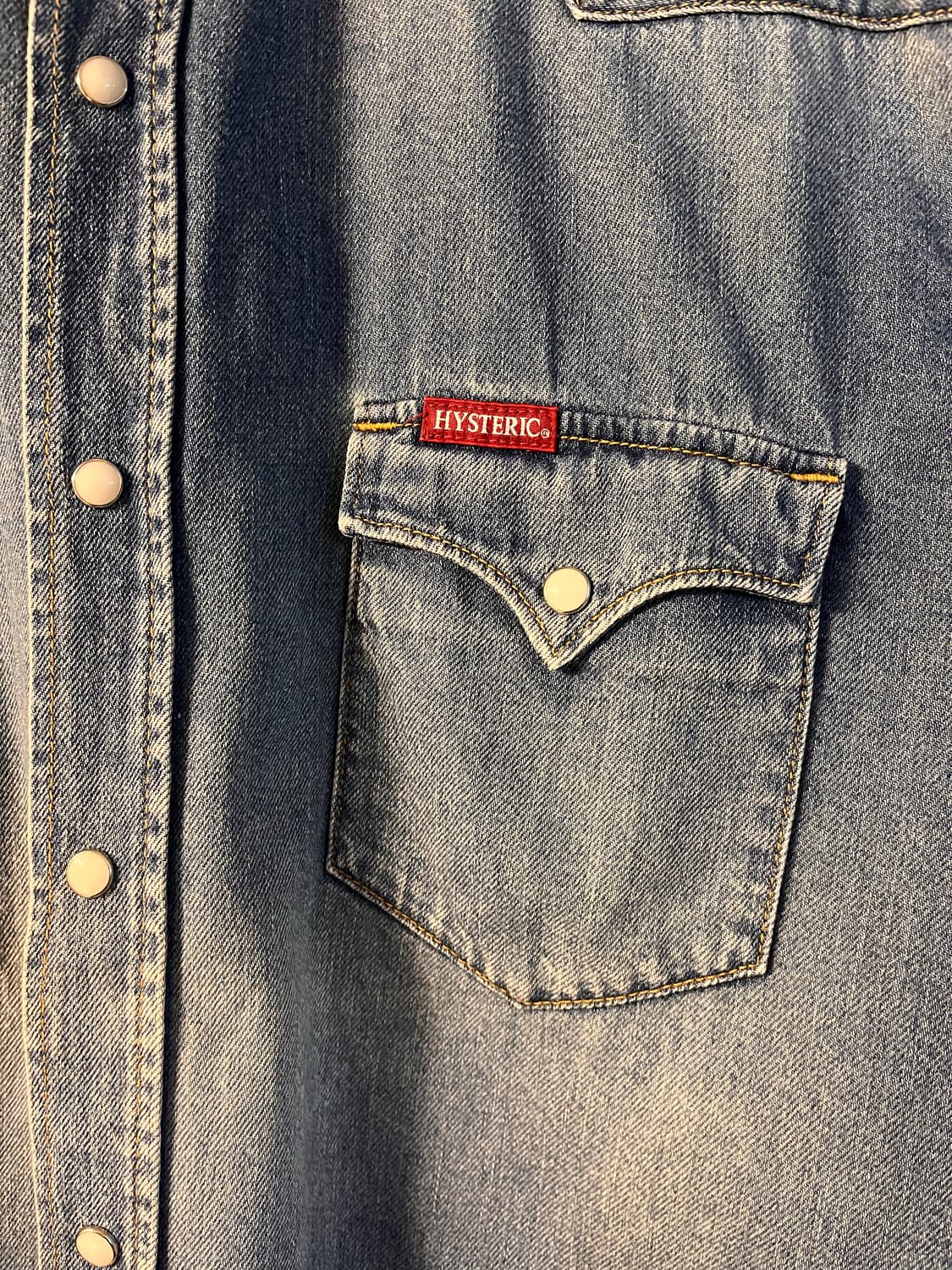 HystericGlamour 히스테릭글래머 데님셔츠 상품이미지5