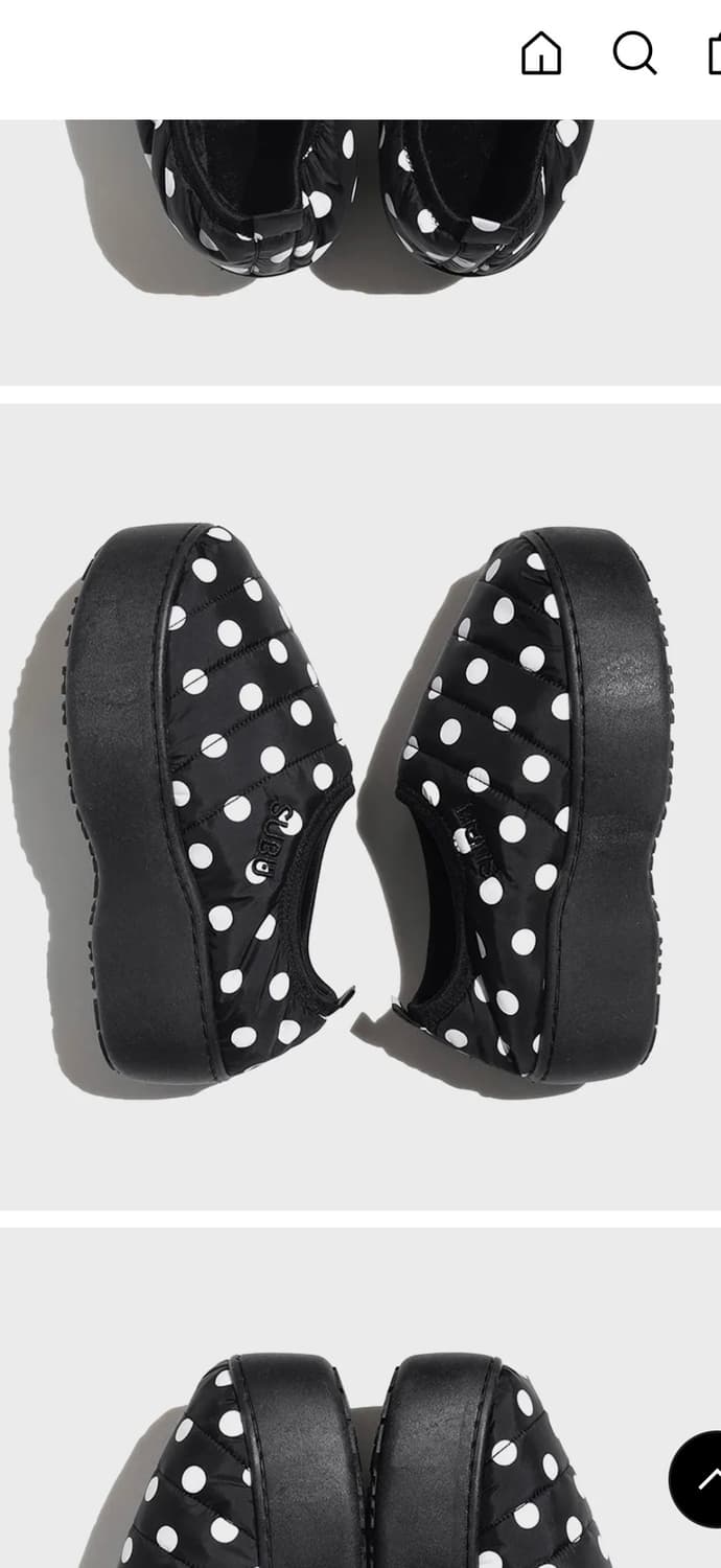 SUBU 스부 도트 뱀프 플랫폼 00사이즈 상품이미지2