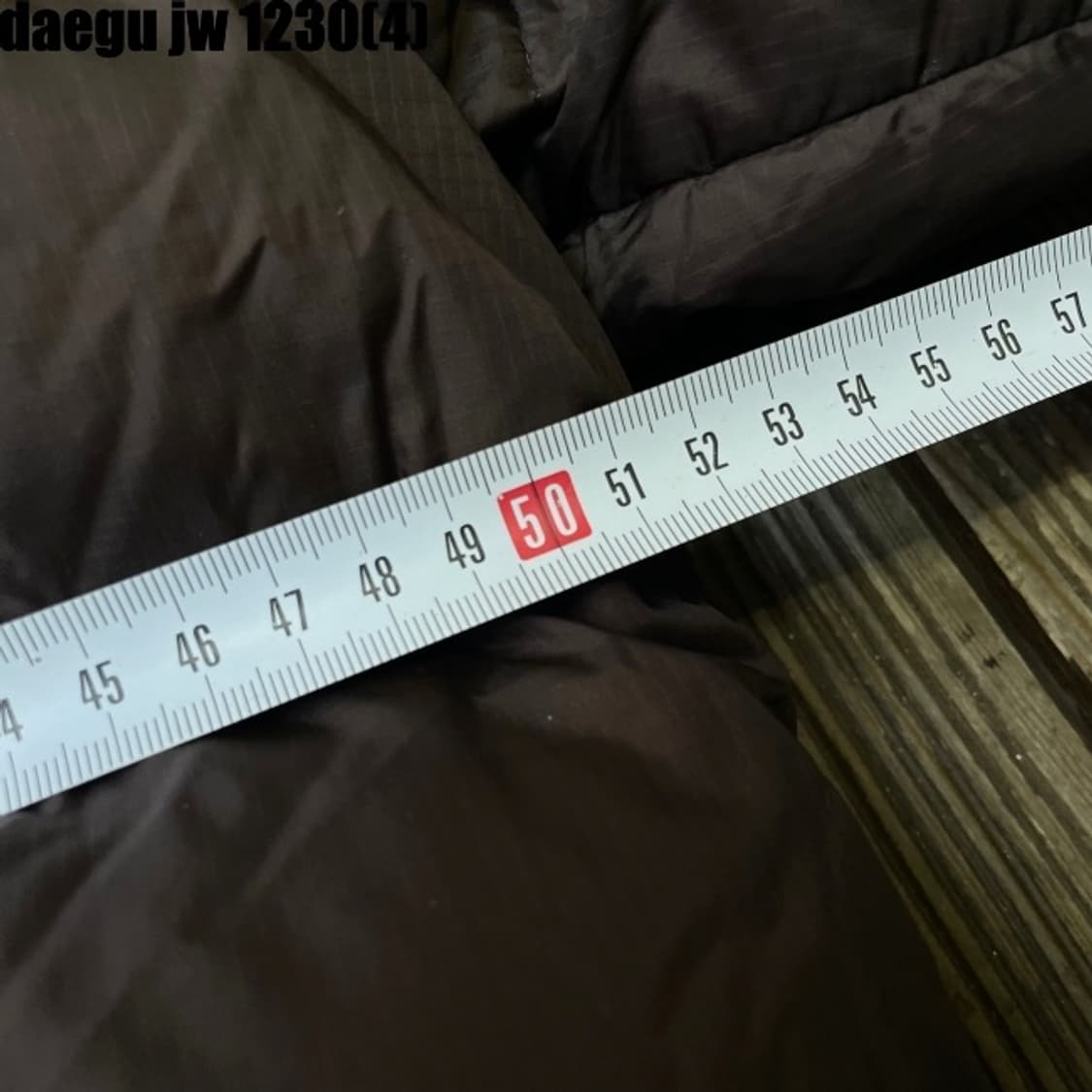 노스페이스 패딩 브라운 불빵존재 상품이미지9