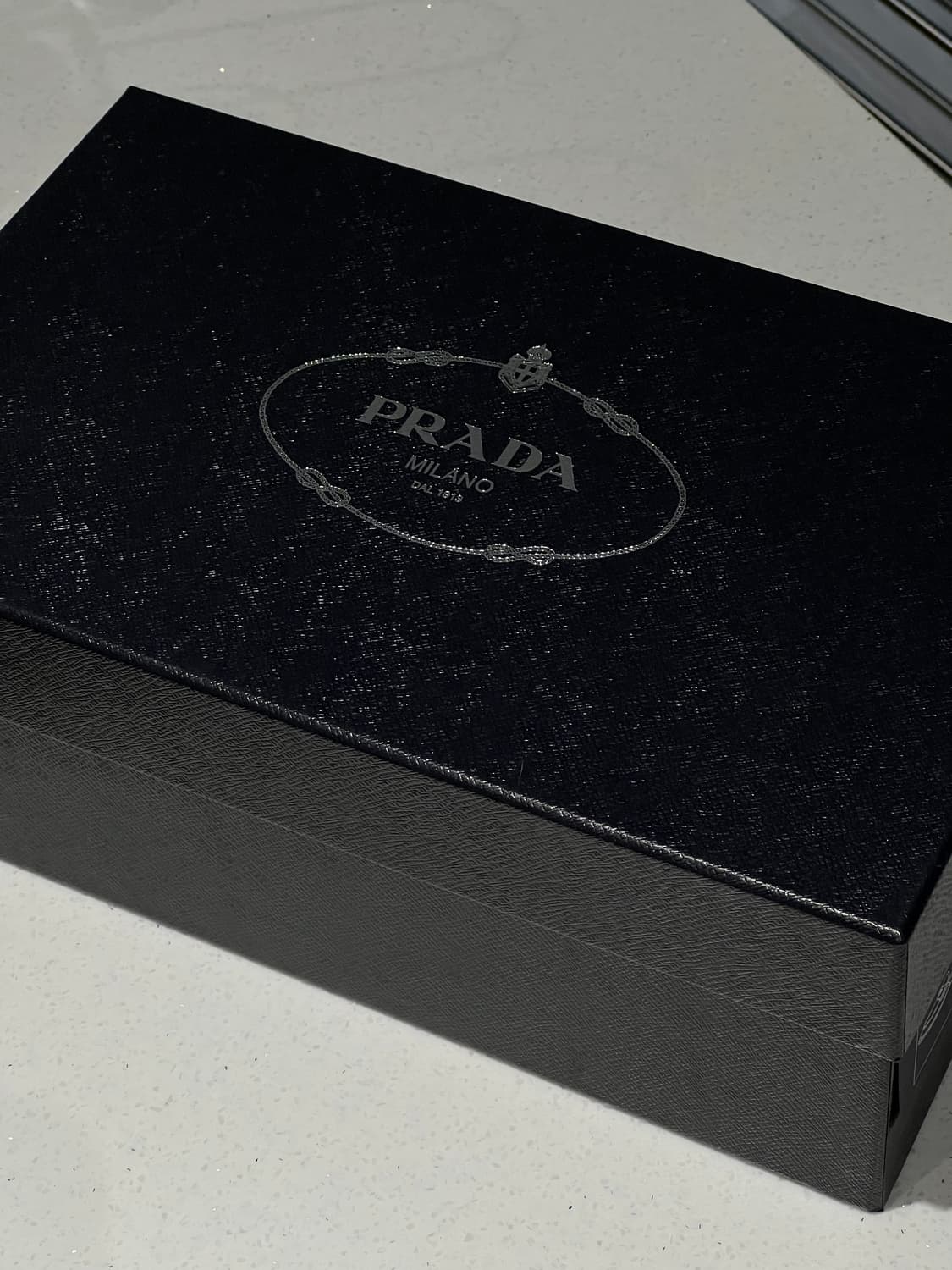 프라다 PRADA 브러시드 로퍼 UK7.5 상품이미지1