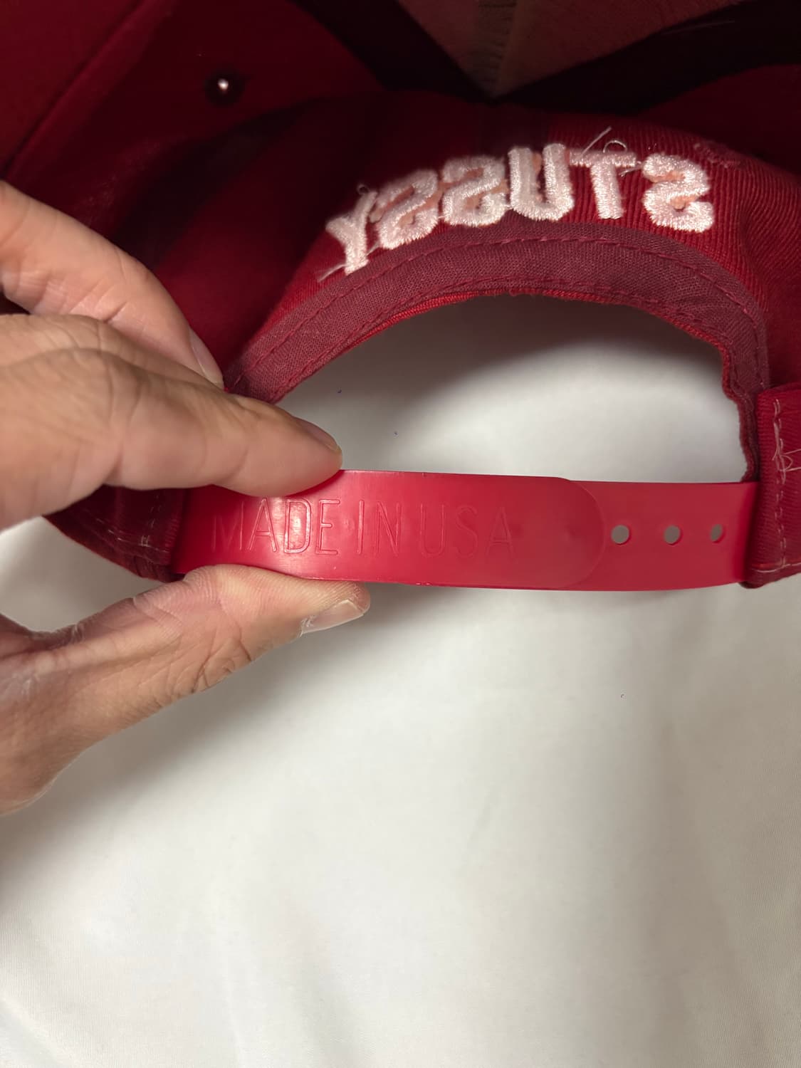 90s stussy cap made in usa 상품이미지6