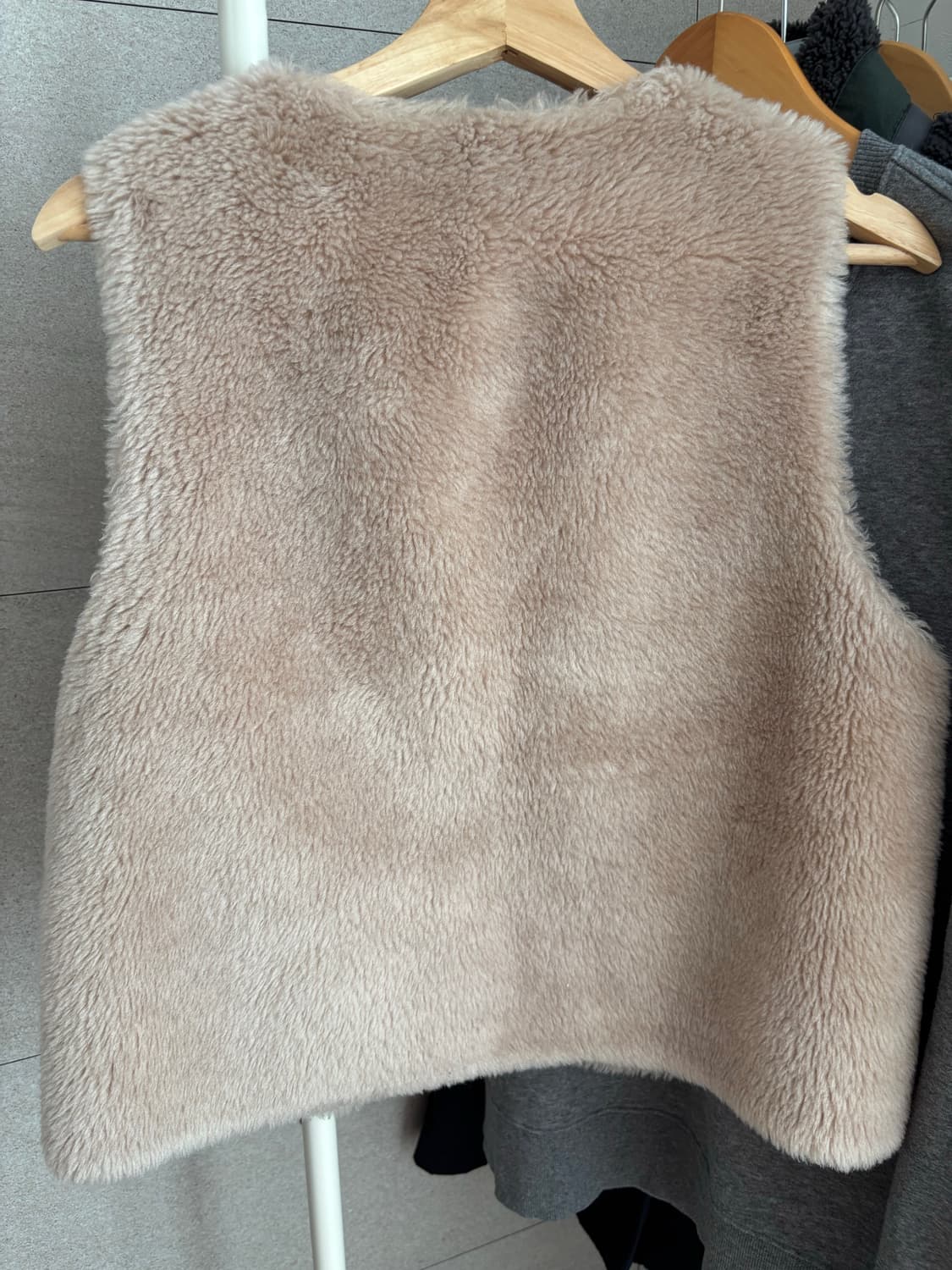 호주산 양털조끼 상품이미지2