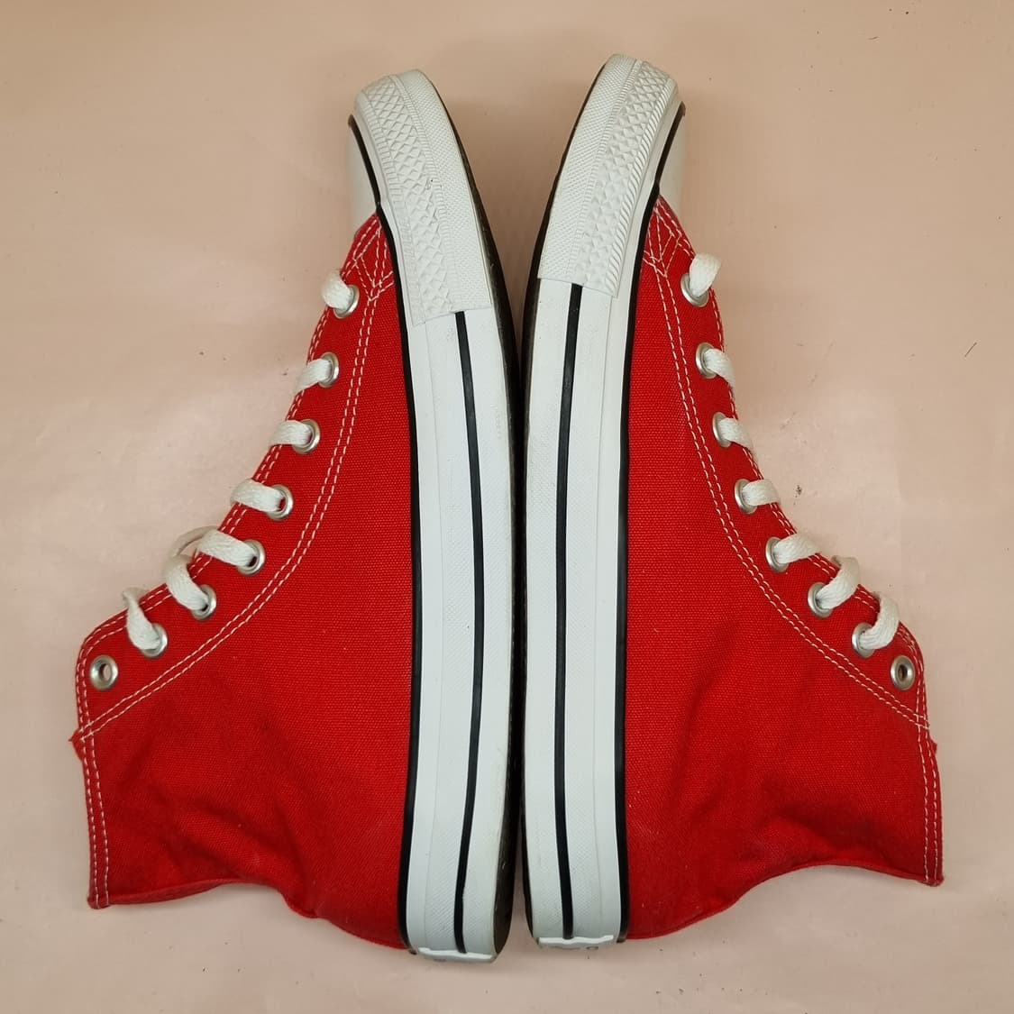 컨버스 척테일러 레드 남성 하이탑265 상품이미지5