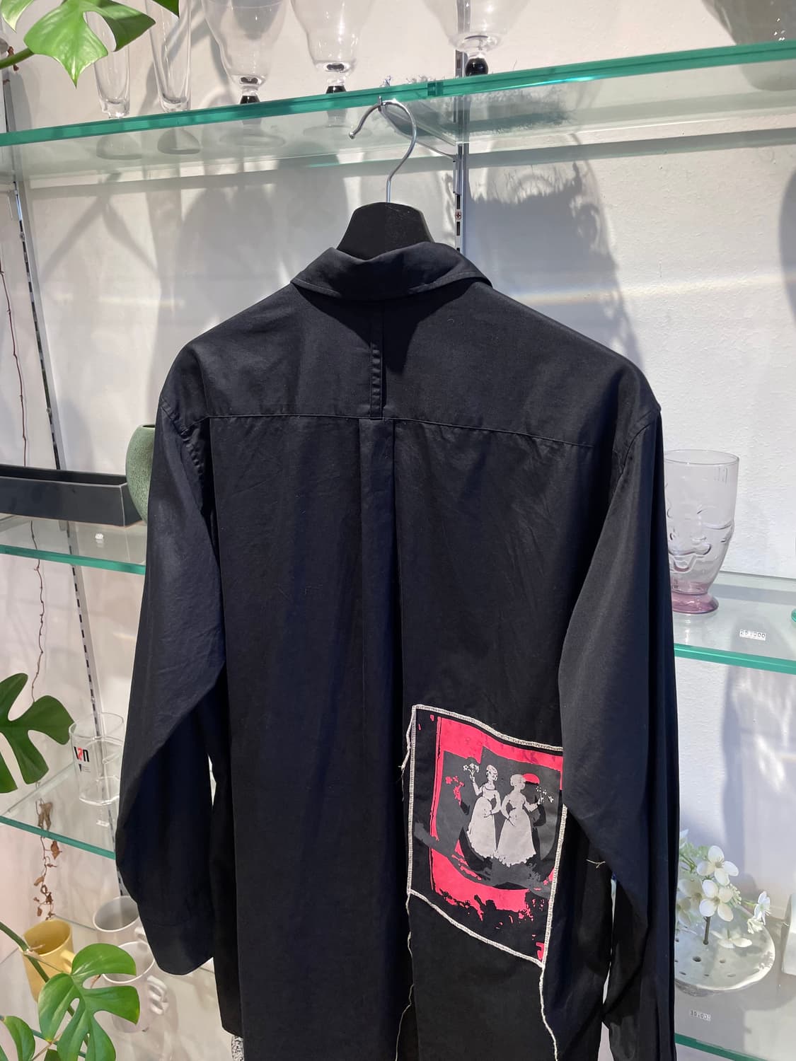 요지야마모토 S’YTE stitched patchwork shirt 상품이미지6