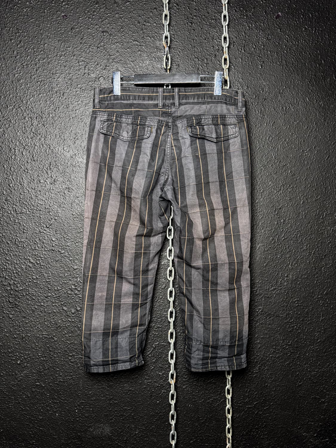 Check Cropped Zip Pants 상품이미지10