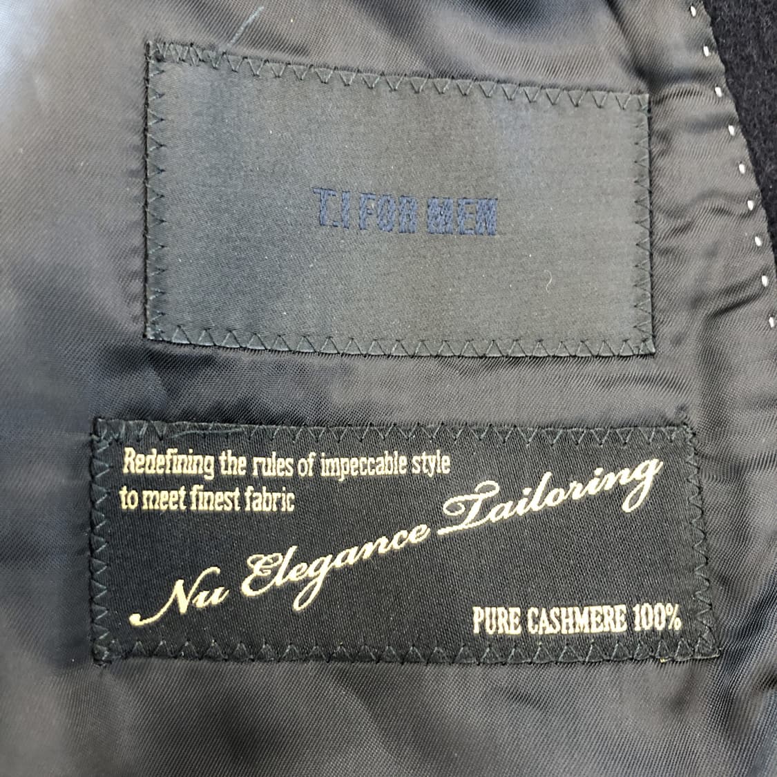 티아이포맨 퓨어캐시미어 100% 체스터코트 95  상품이미지6