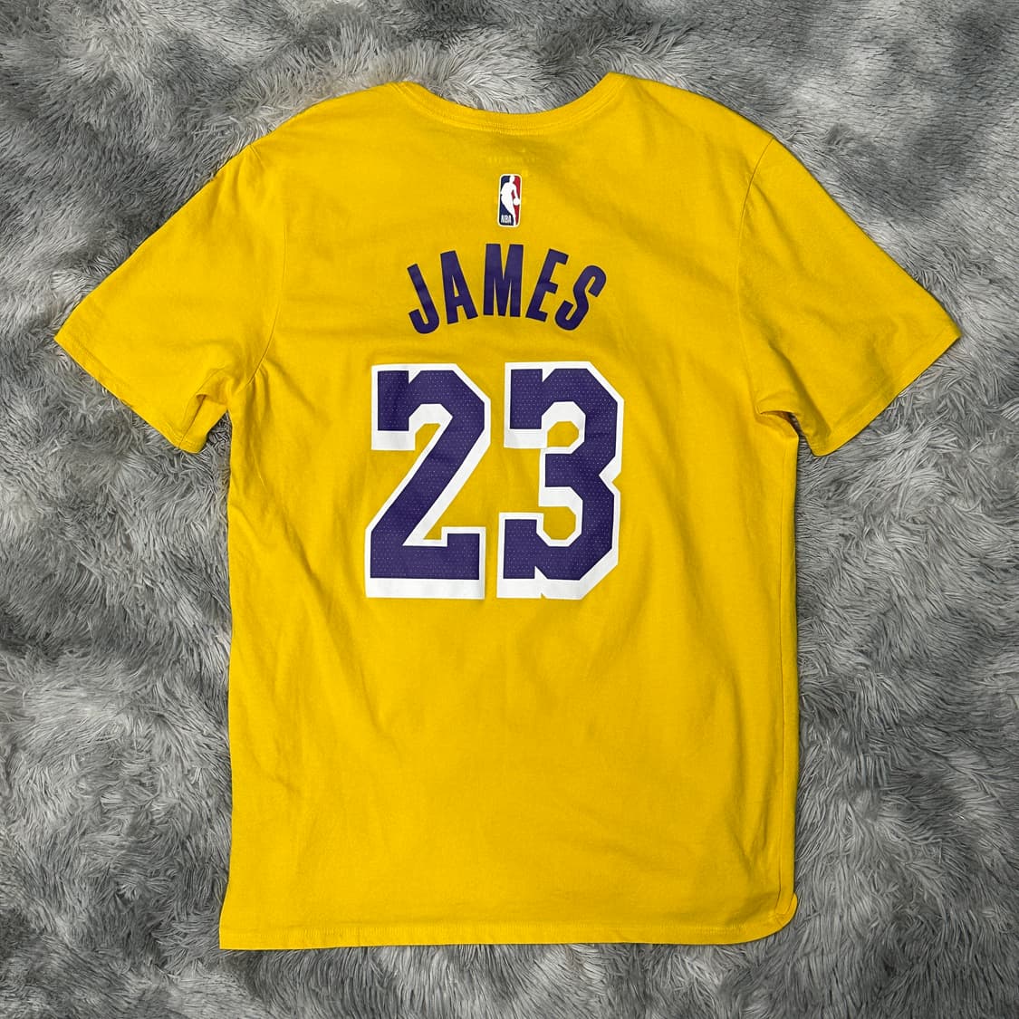 나이키 NBA 레이커스 르브론 23 반팔 L 상품이미지3