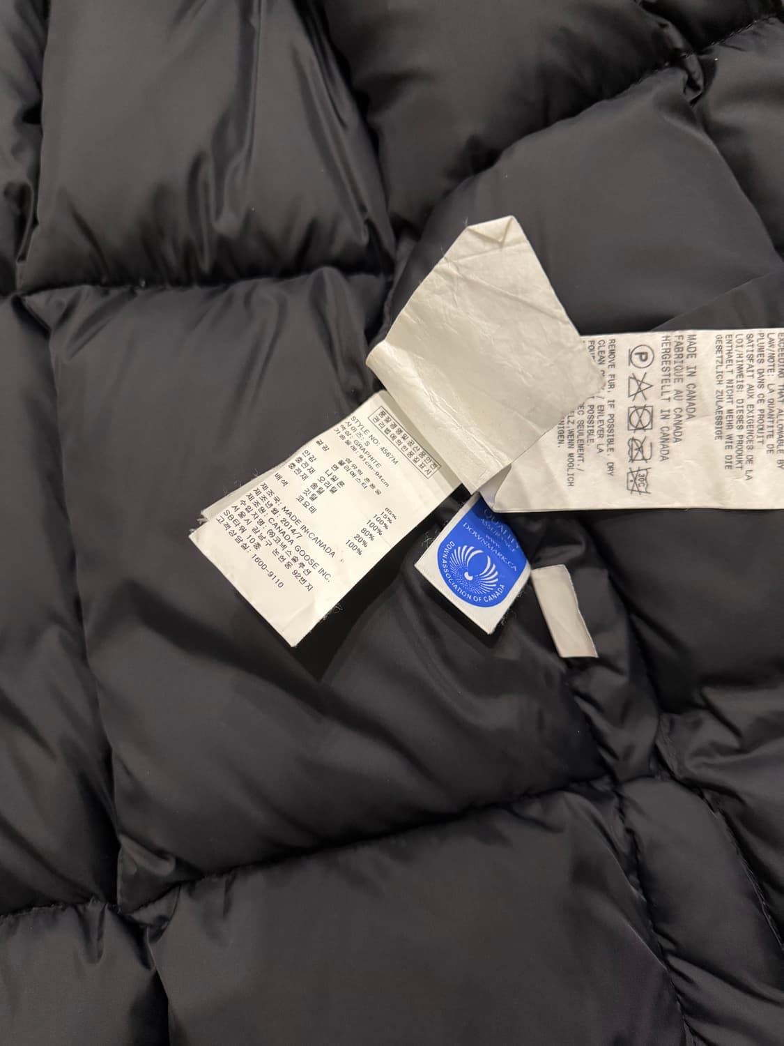 캐나다구스 익스페디션 남성 S 사이즈 그레이 상품이미지6