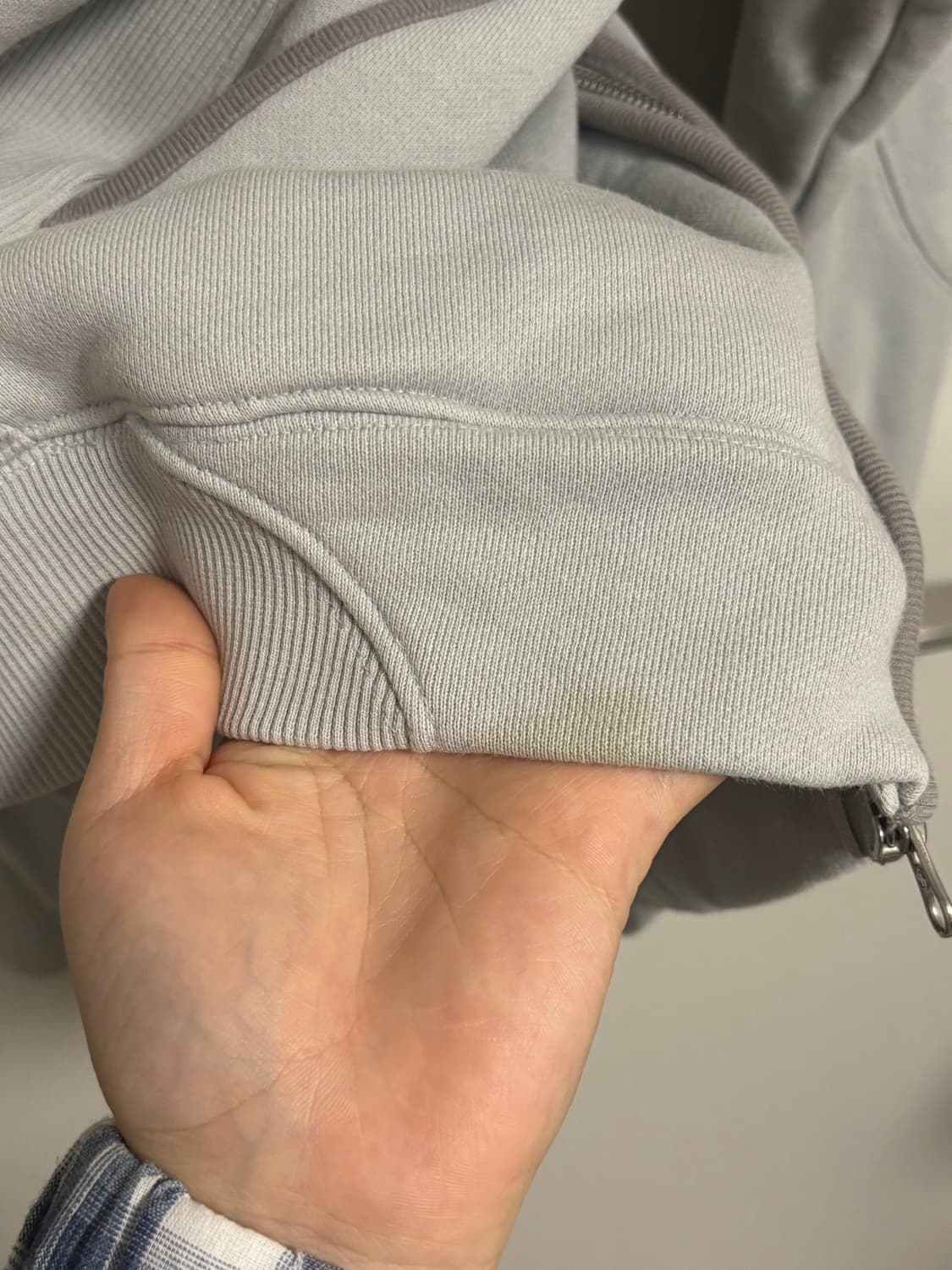Sansan Gear Hoodie Zip-Up Grey - 24SS 상품이미지4