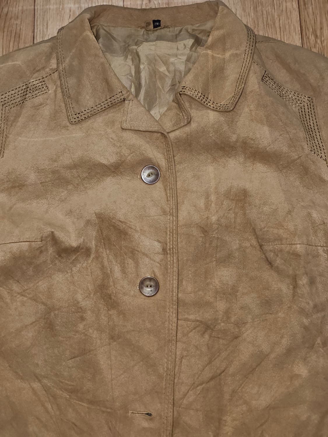 에코 스웨이드 코트 상품이미지2