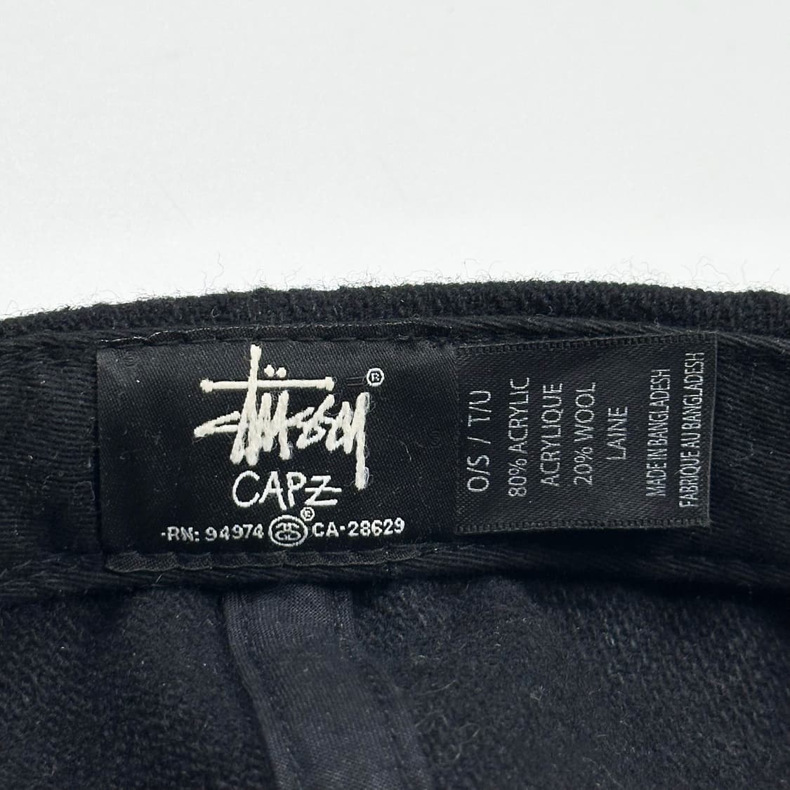 스투시 올드 아카이브 자수 스냅백 상품이미지5