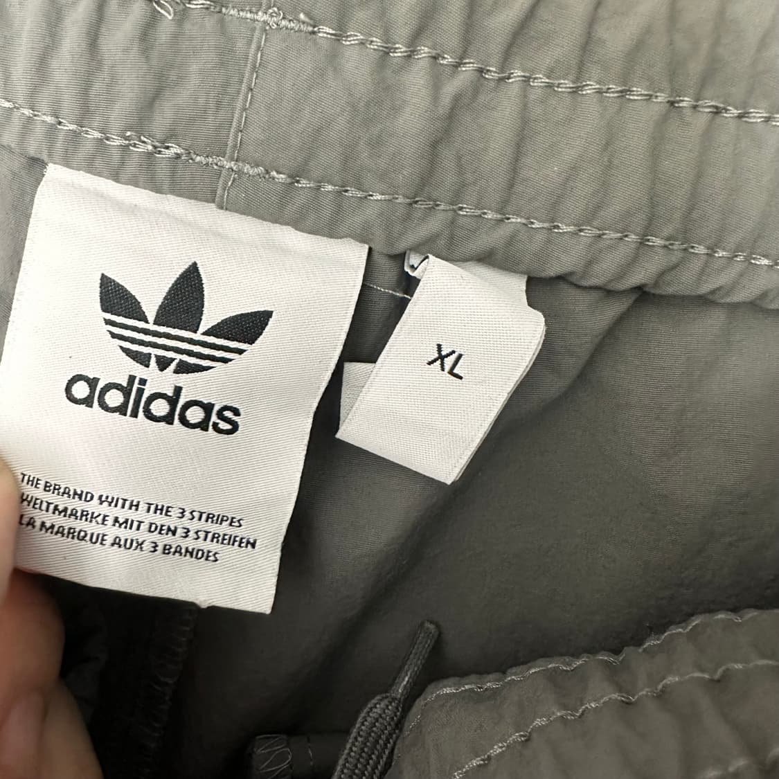 아디다스 나일론 바스락 조거팬츠 운동복 바지 XL 상품이미지7