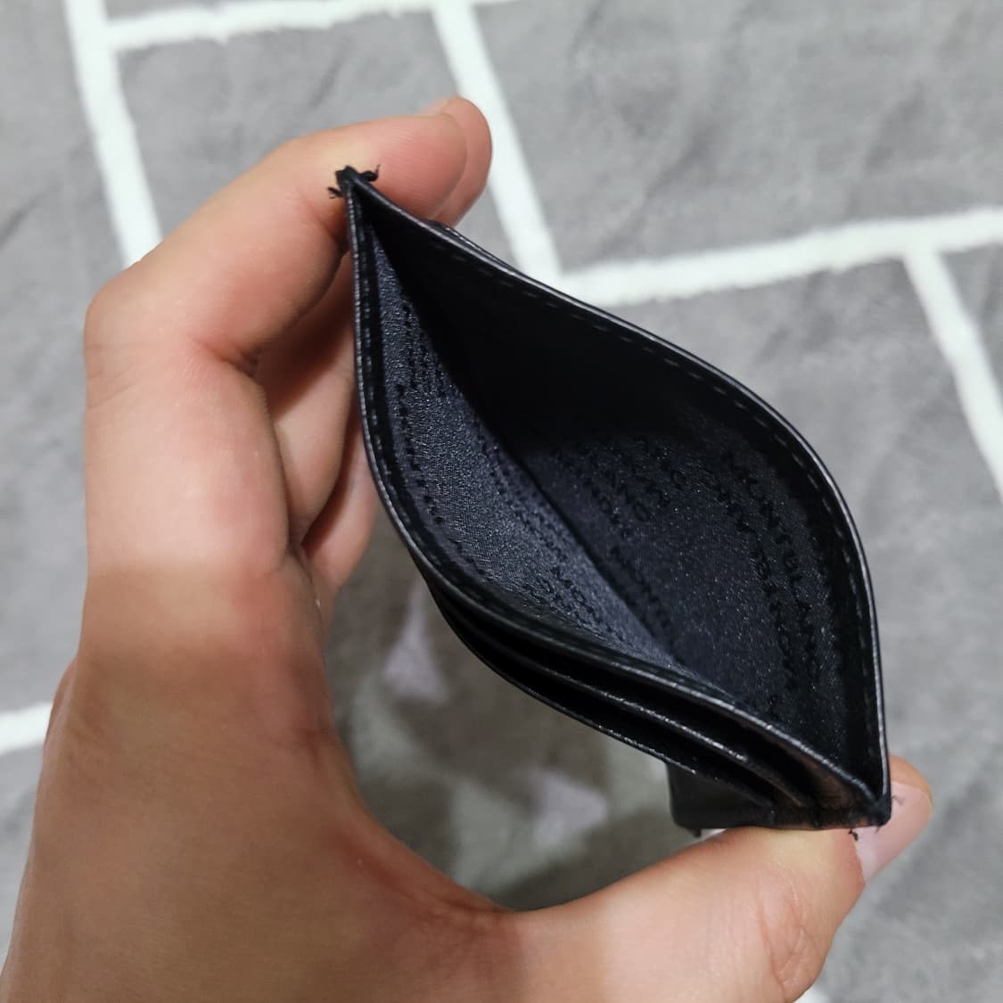 정품 몽블랑 블랙 색상 카드지갑 상품이미지7