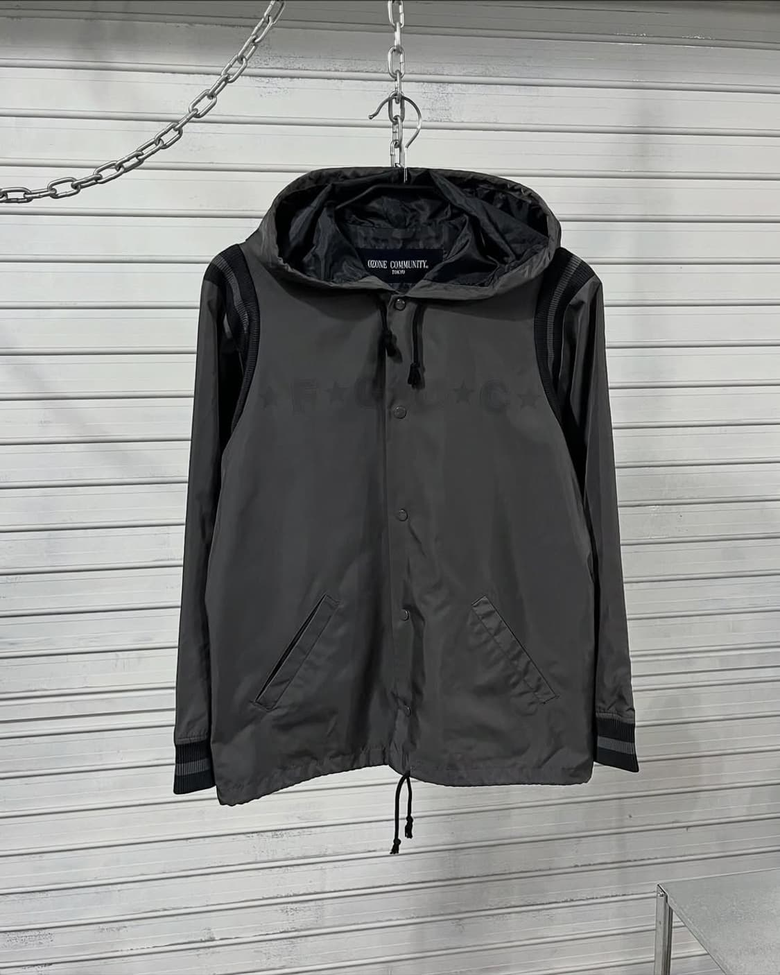 90s Ozone Community stadiun hood jacket 상품이미지1