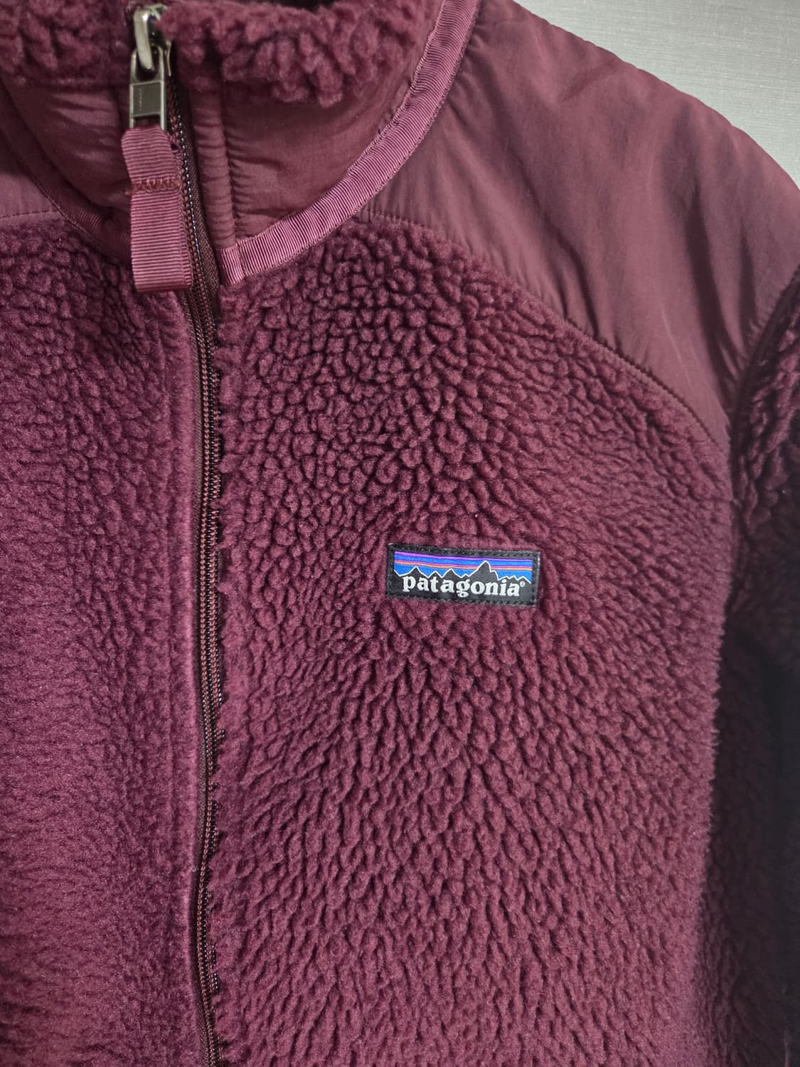 파타고니아 레트로 플리스 자켓 버건디 상품이미지2