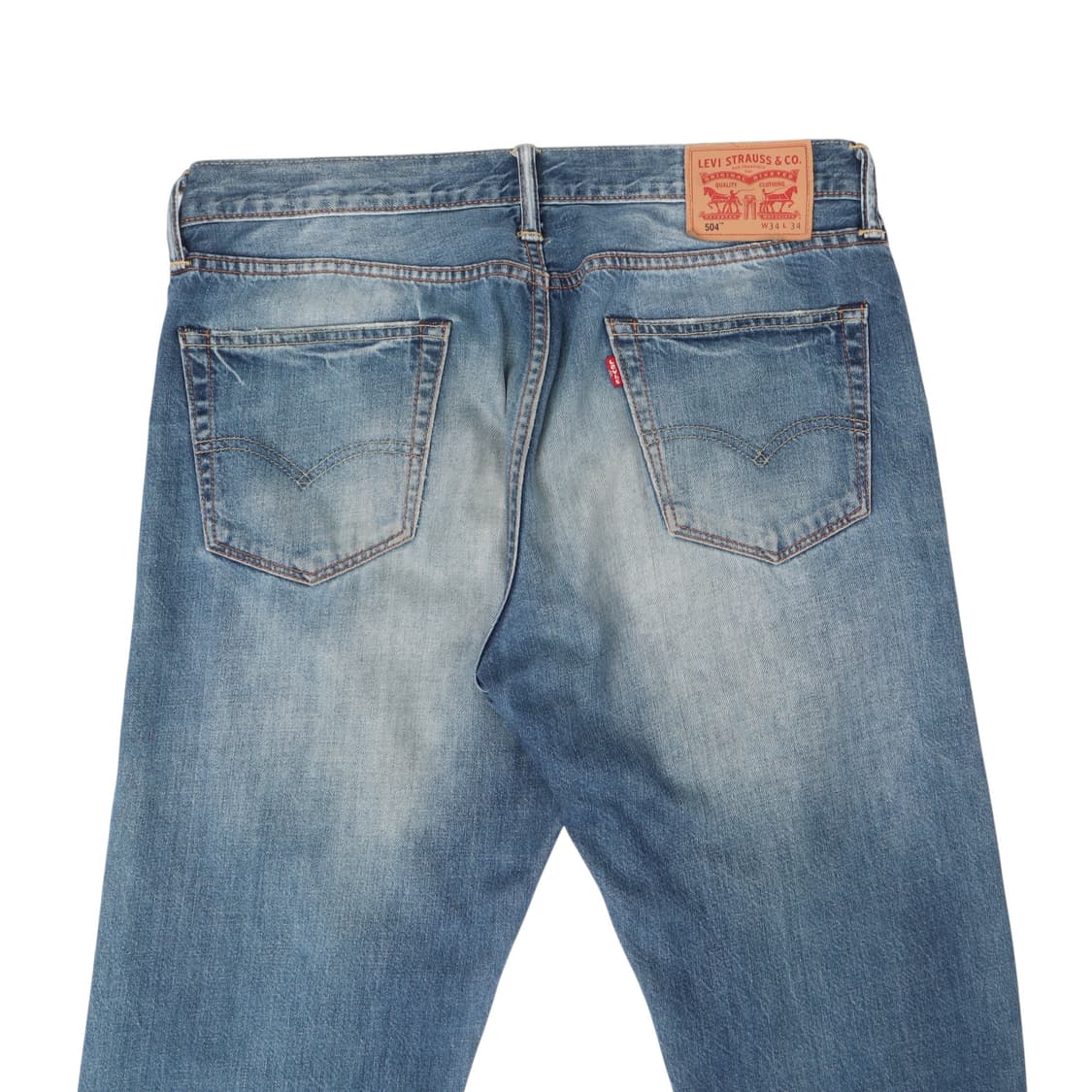 리바이스 504 워시드 진 데님팬츠 상품이미지2