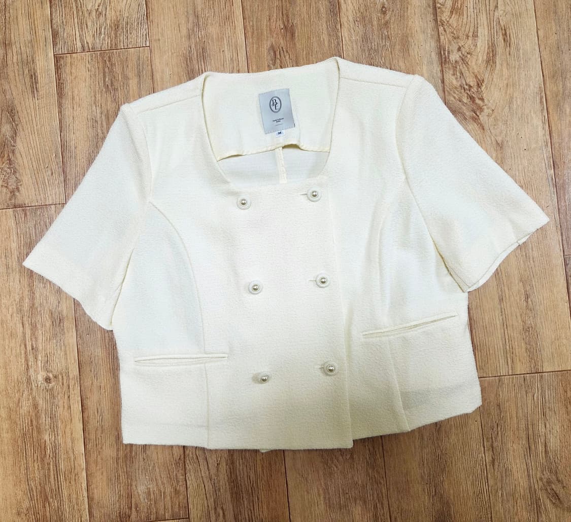 베니토(BENITO) 로아 스퀘어넥 반소매자켓 55-66 새상품 상품이미지3