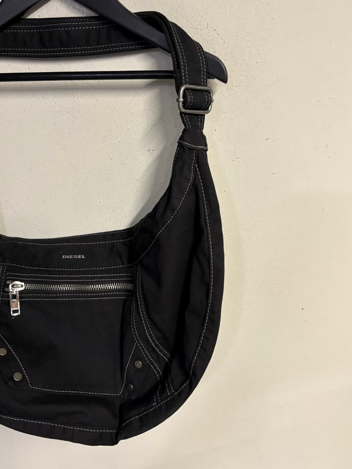 DIESEL cotton stitch shoulder bag 상품이미지4