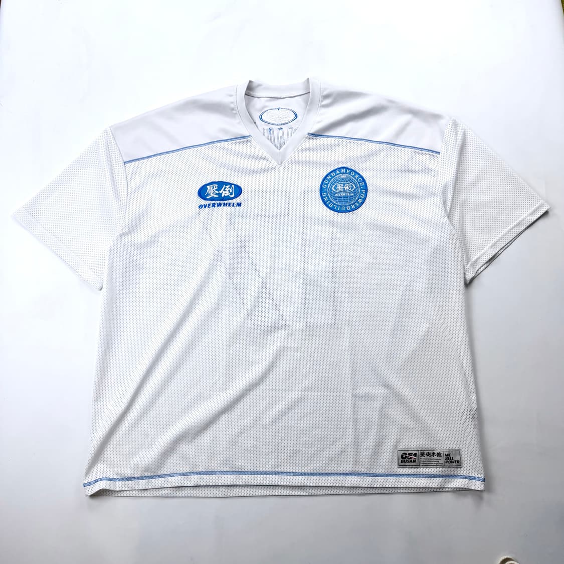 압도 overwhelm 건담포스 초판 메쉬 럭비 반팔 상품이미지1