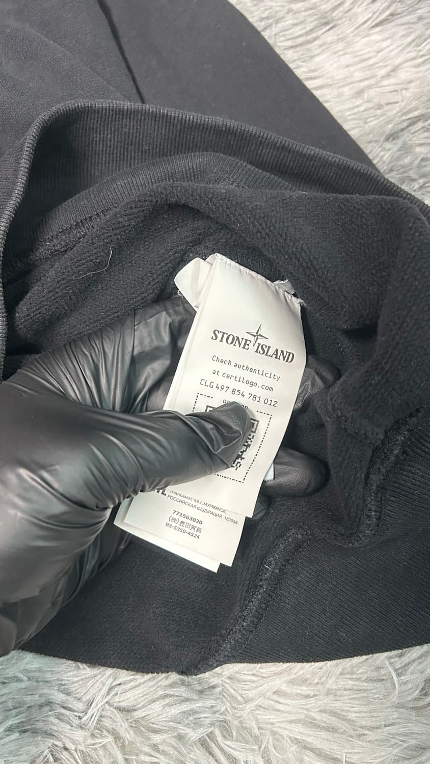 [M size] 스톤아일랜드 맨투맨 블랙 상품이미지5