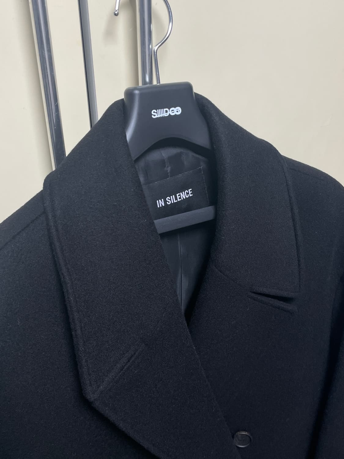 인사일런스 캐시미어 더블 롱코트 M 상품이미지6