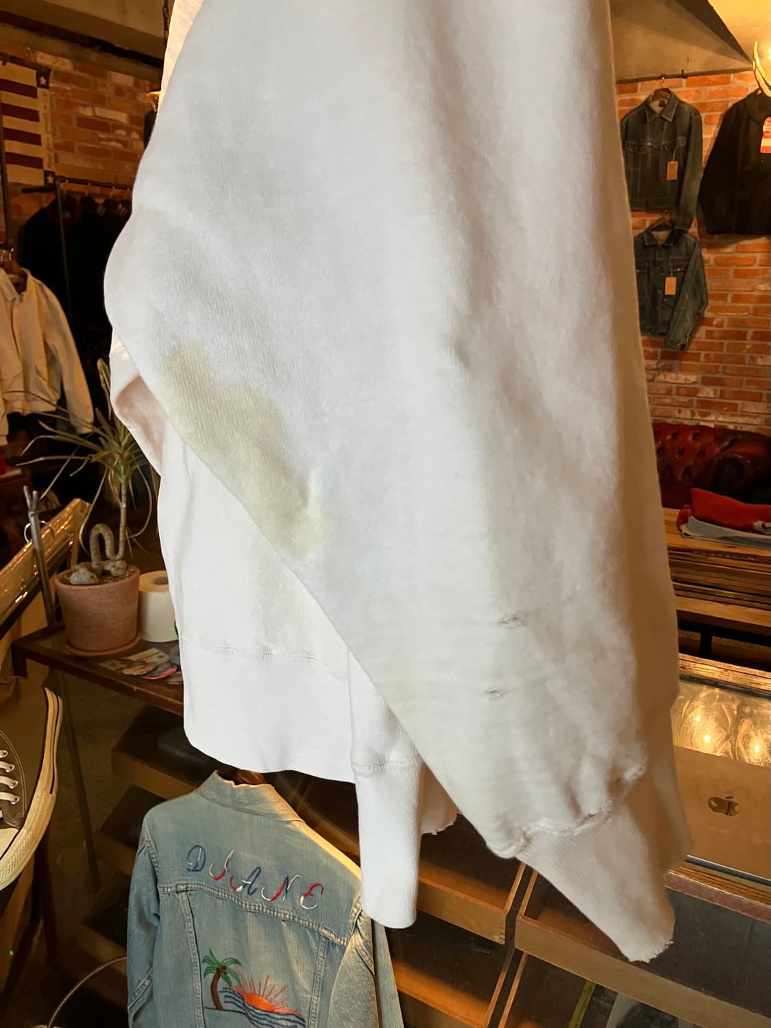 80s USA 빈티지 챔피온 리버스위브 스웻 셔츠 맨투맨 상품이미지6