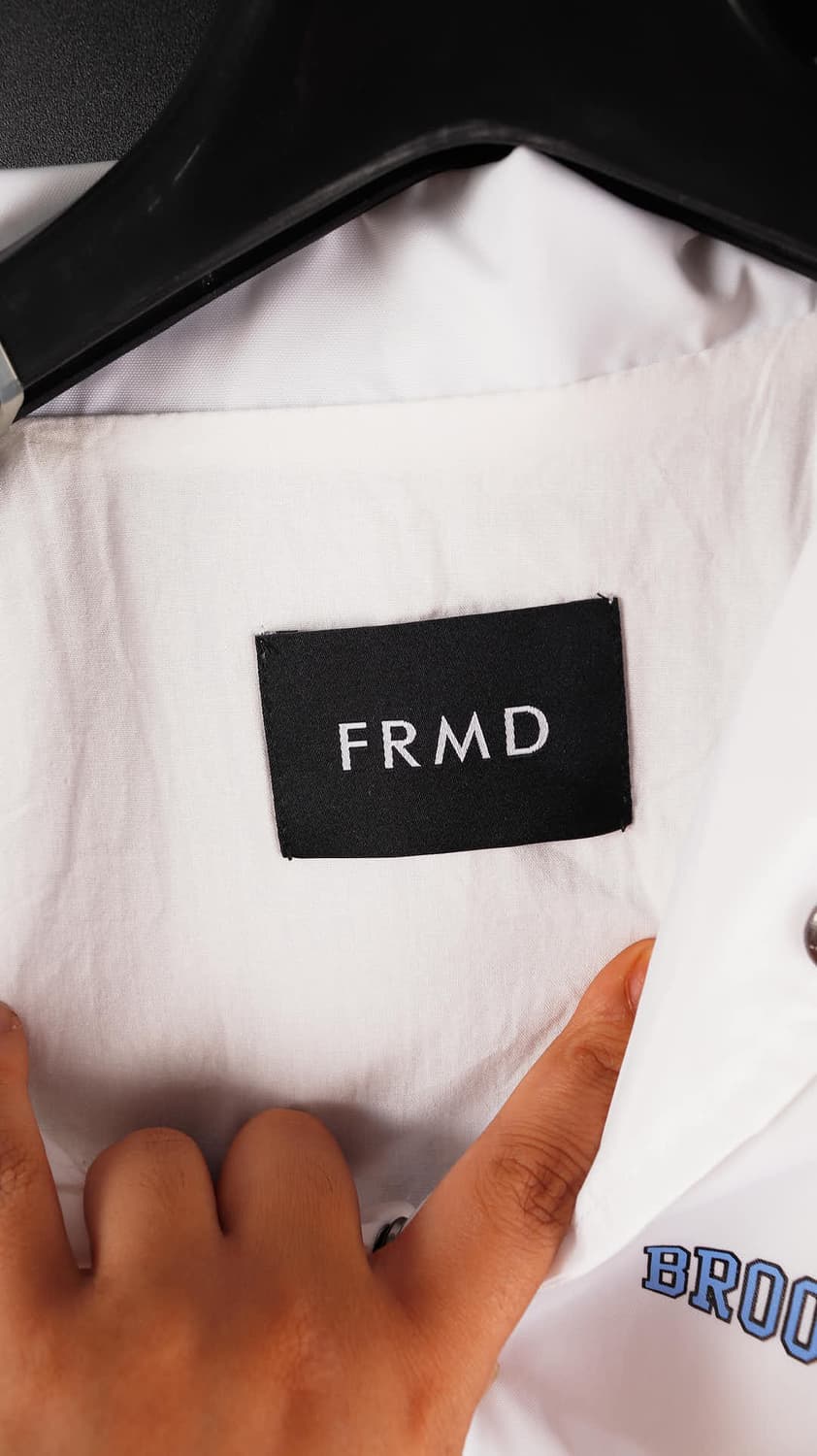 FRMD 브루클린 흰색 코치자켓 상품이미지4