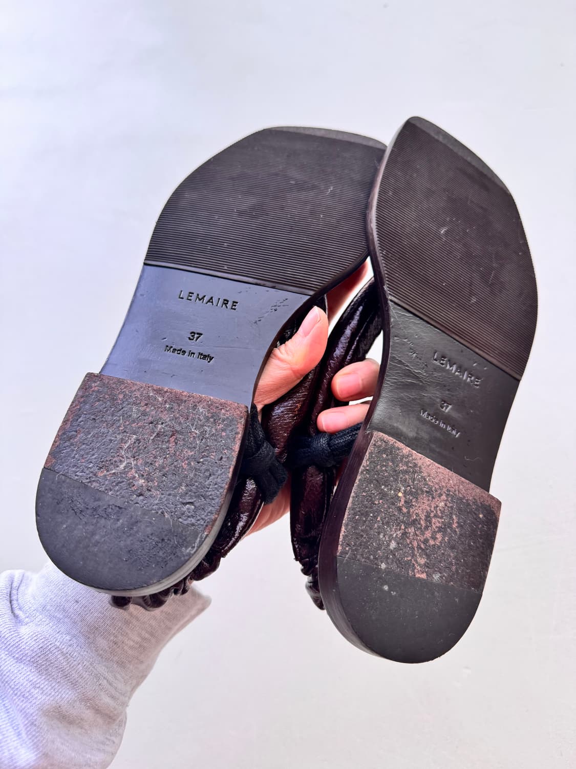 르메르 패딩 스트랩 샌들 판매(230 잘 맞음) 상품이미지4