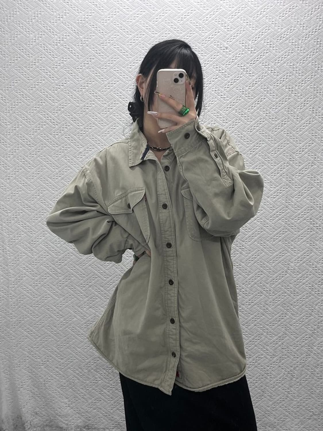 리바이스 빈티지 컨트리 쉐르파 양털 워크 셔츠 XXL C08125 상품이미지1