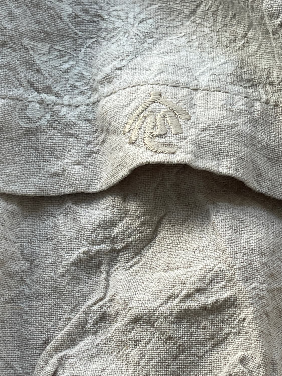 (Unknown)collar scarf linen jacket 상품이미지4