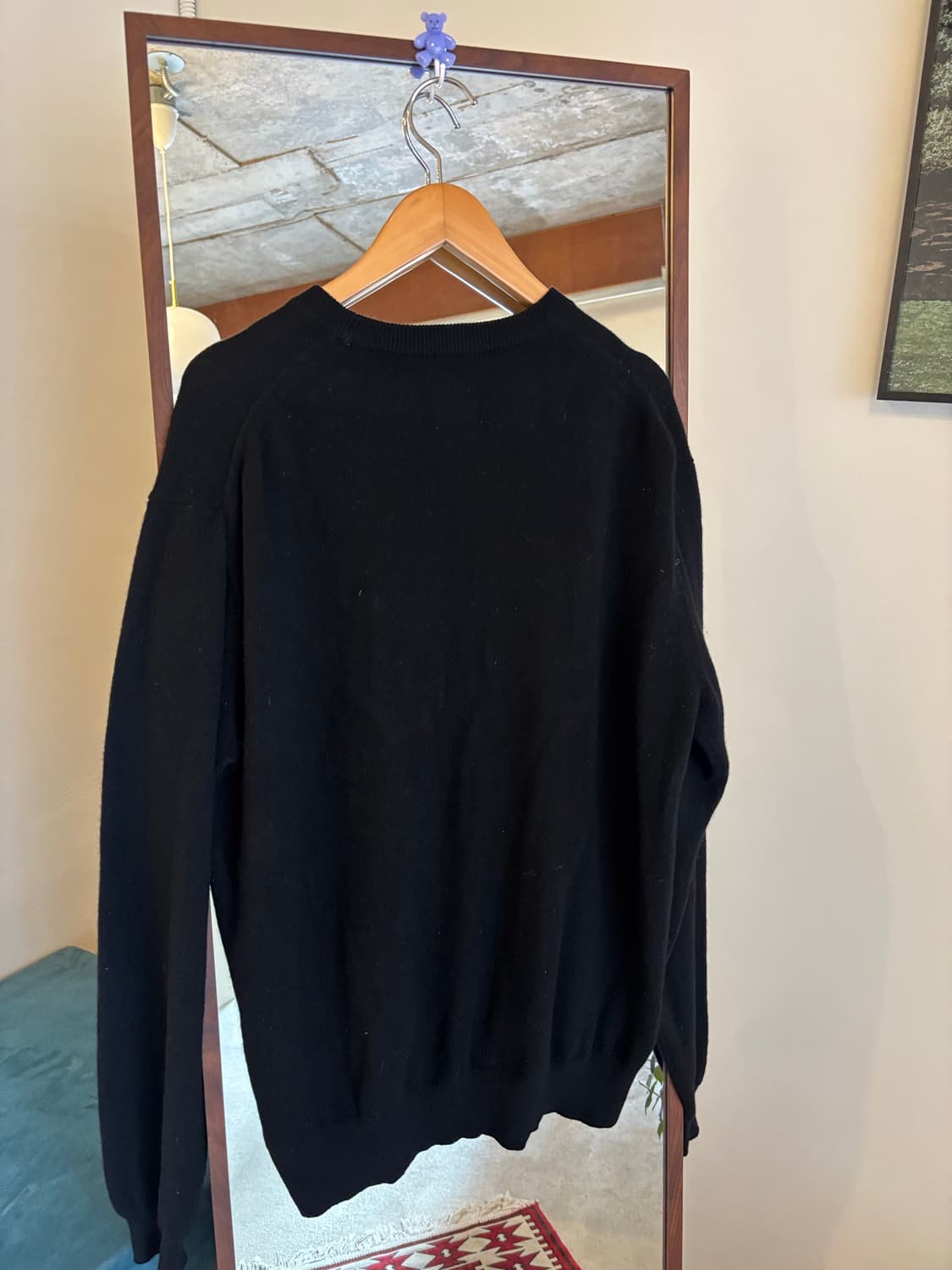 DANTON 단톤 블랙 라운드넥 스웨터 상품이미지6