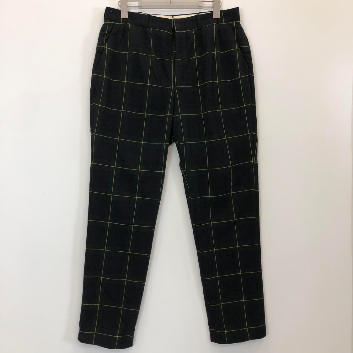 폴로 랄프로렌 그린 타탄 슬랙스 31-32 인치 상품이미지1