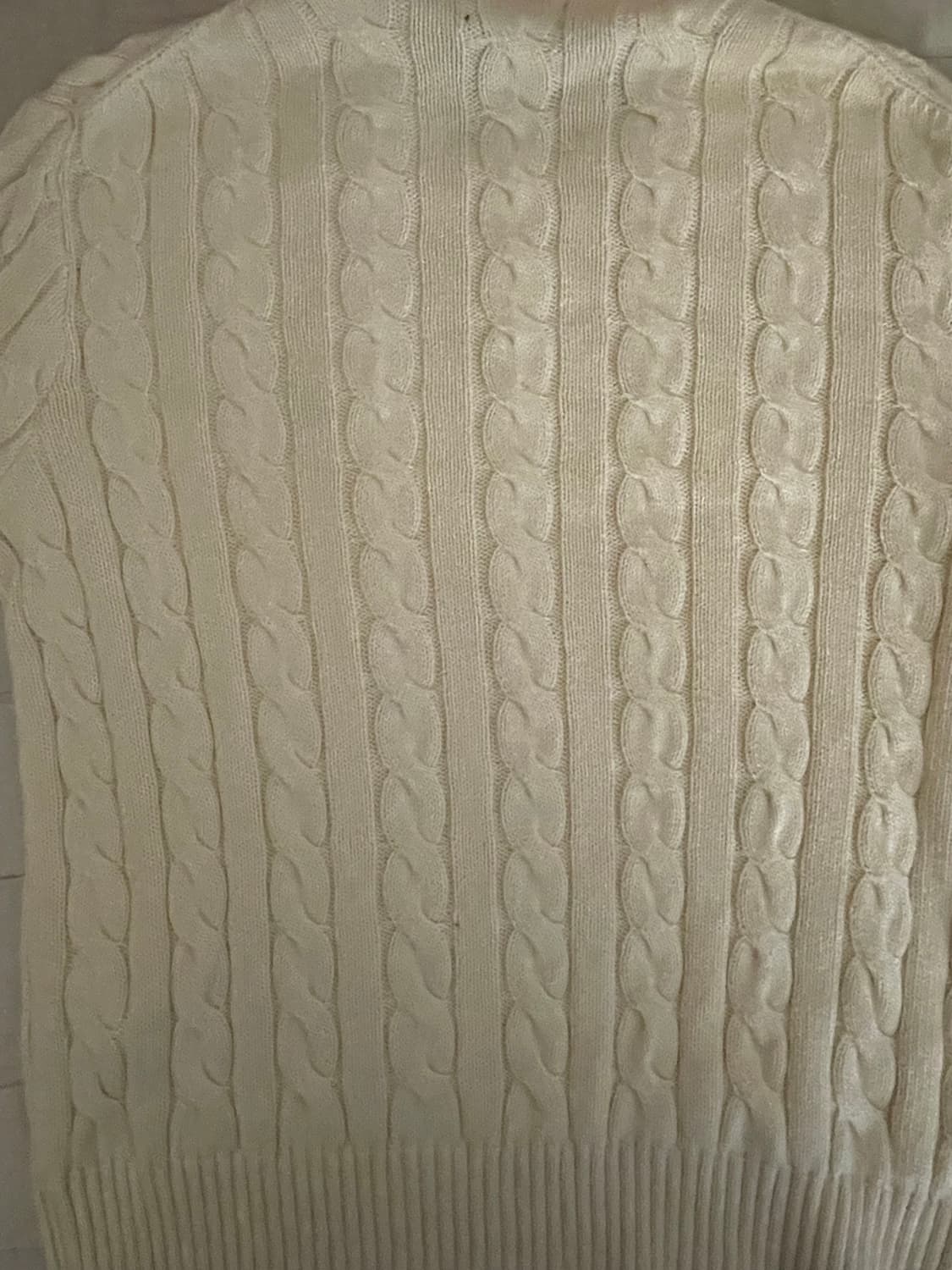 폴로 아이보리 니트 상품이미지2