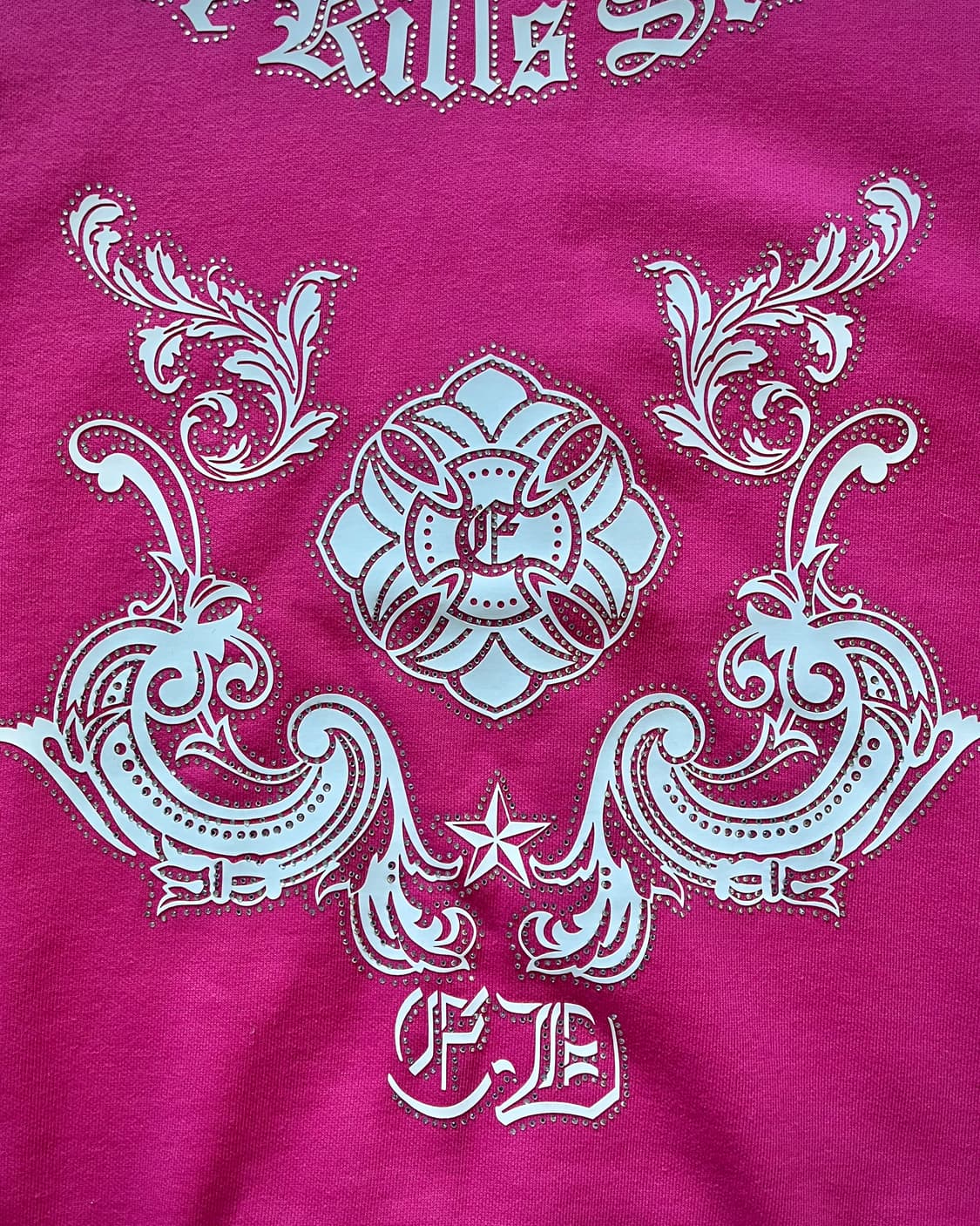 ED Hardy Tribal Pattern Pink Sweatshirt 상품이미지6
