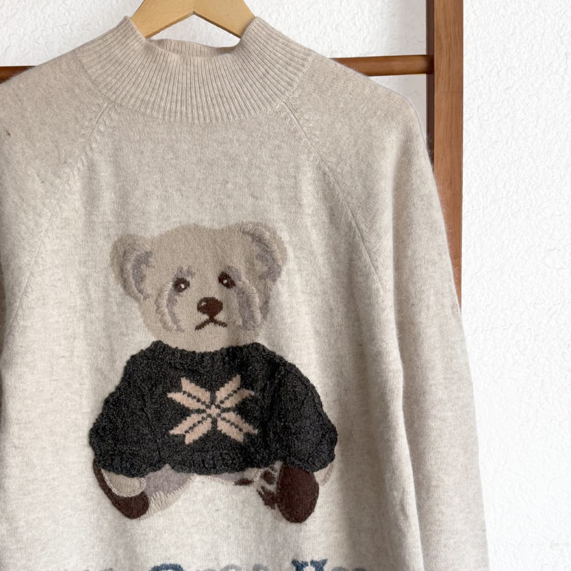 코지 윈터 베어 스웨터 상품이미지2