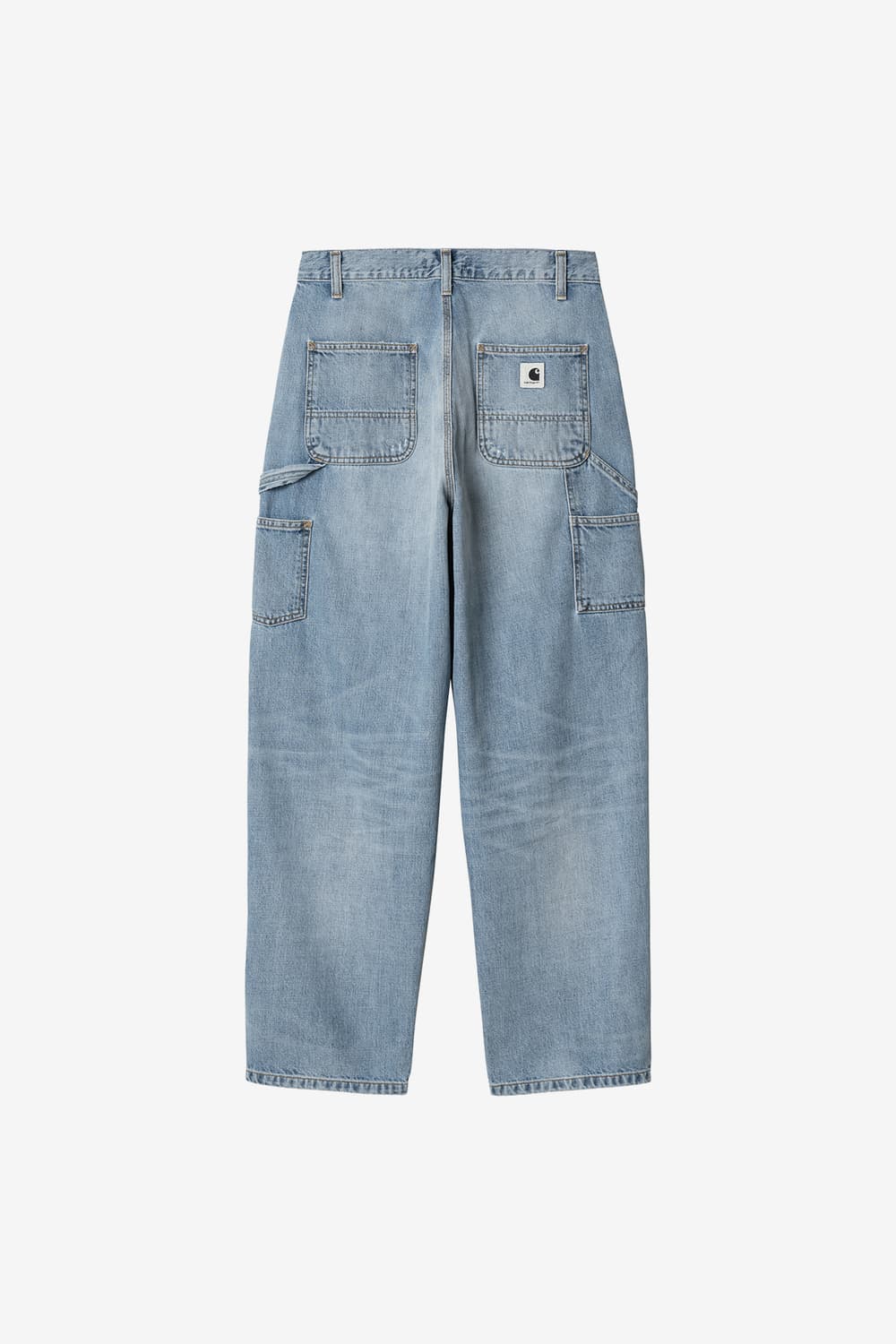 칼하트 여성 브랜든 싱글 니 팬츠 카마노 블루 버스트 워시드 상품이미지4