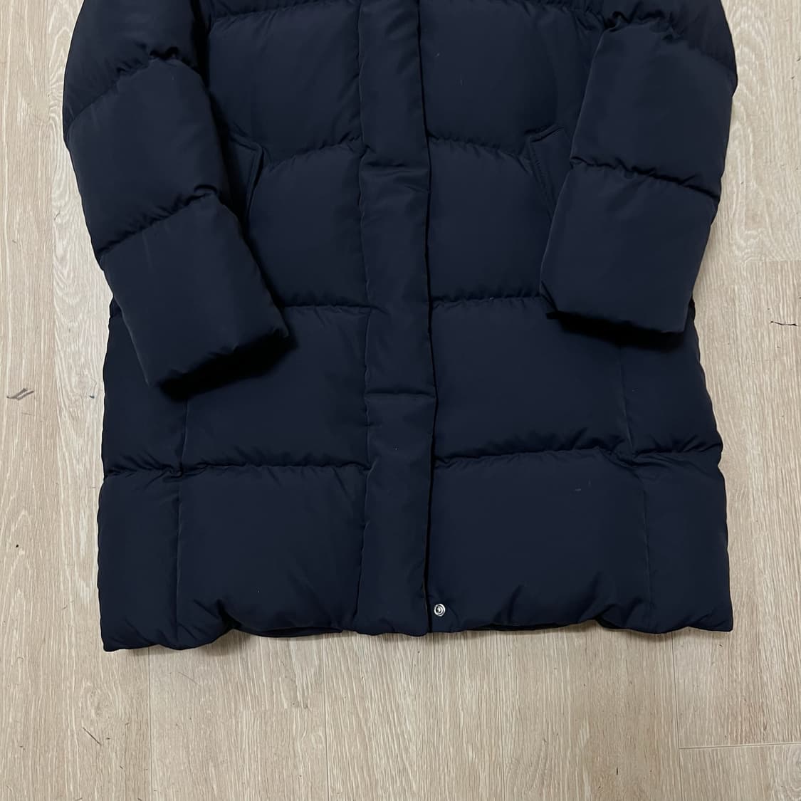 닥스 키즈 프리미엄 덕다운 후드 롱패딩 140  상품이미지4