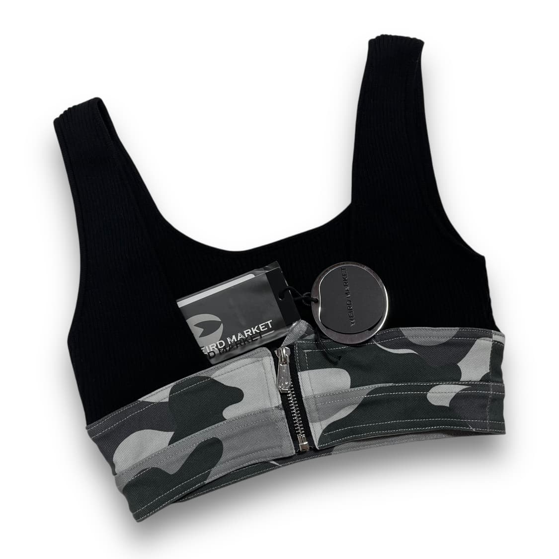 위어드 마켓 밀리터리 무드 나시 워머 세트 상품이미지4