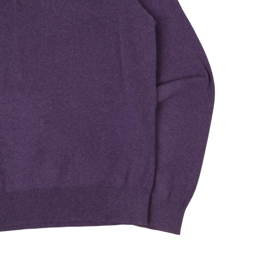 폴로 랄프로렌 퍼플 피마코튼 브이넥 니트 상품이미지7