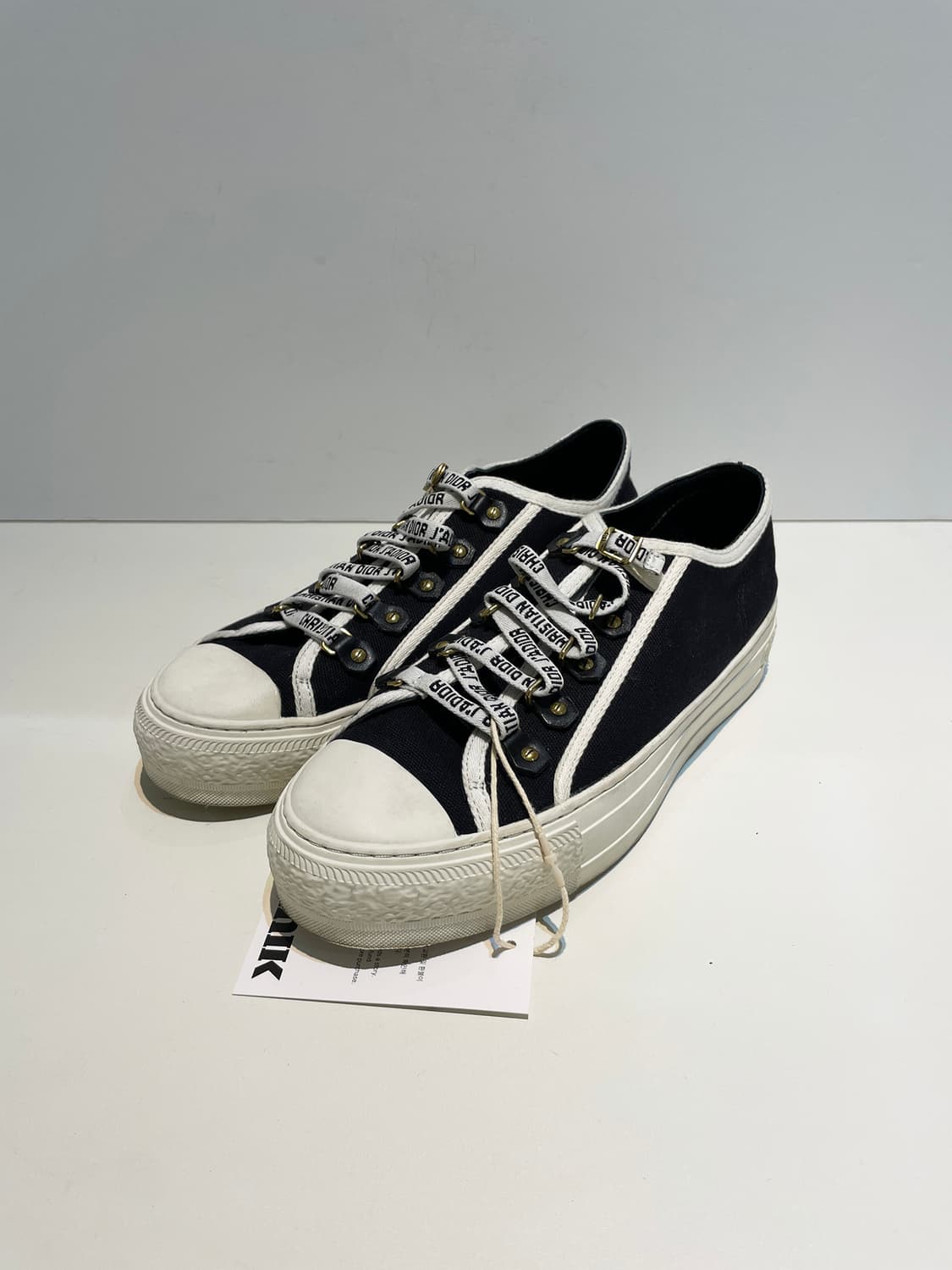 크리스찬 디올 Walk's Dior 통굽 스니커즈 운동화 A1010 상품이미지1