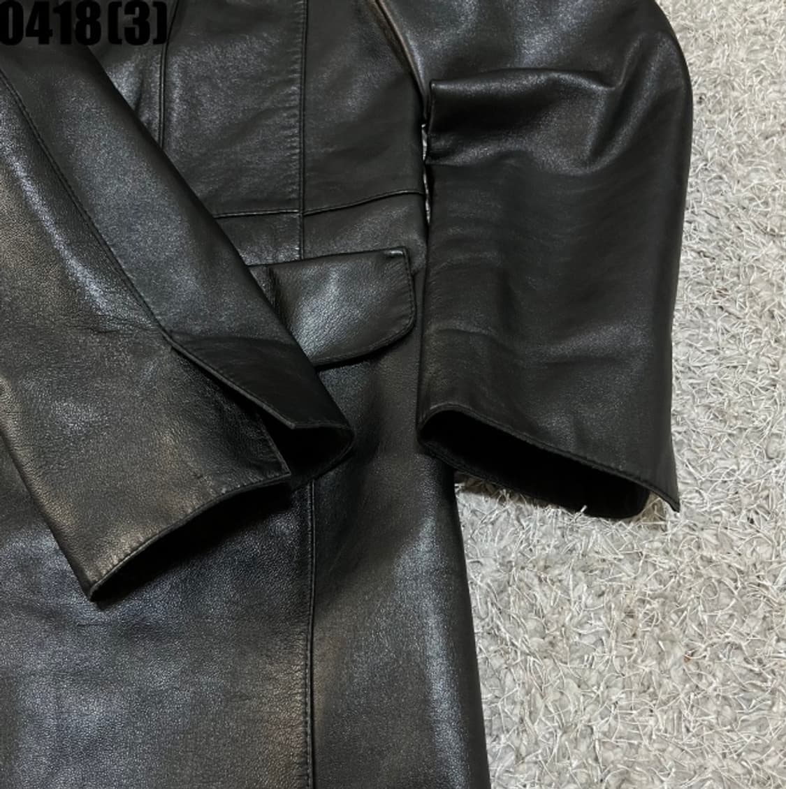 호텔파티큘리에 가죽 자켓 상품이미지4