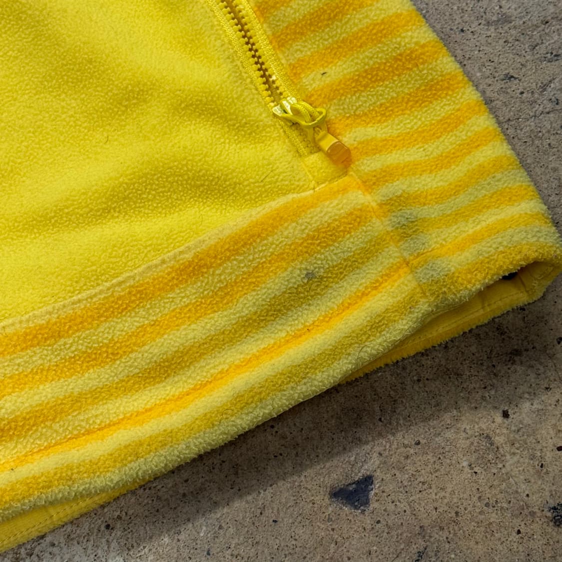 노스페이스 옐로우 스트라이프 후리스 상품이미지10