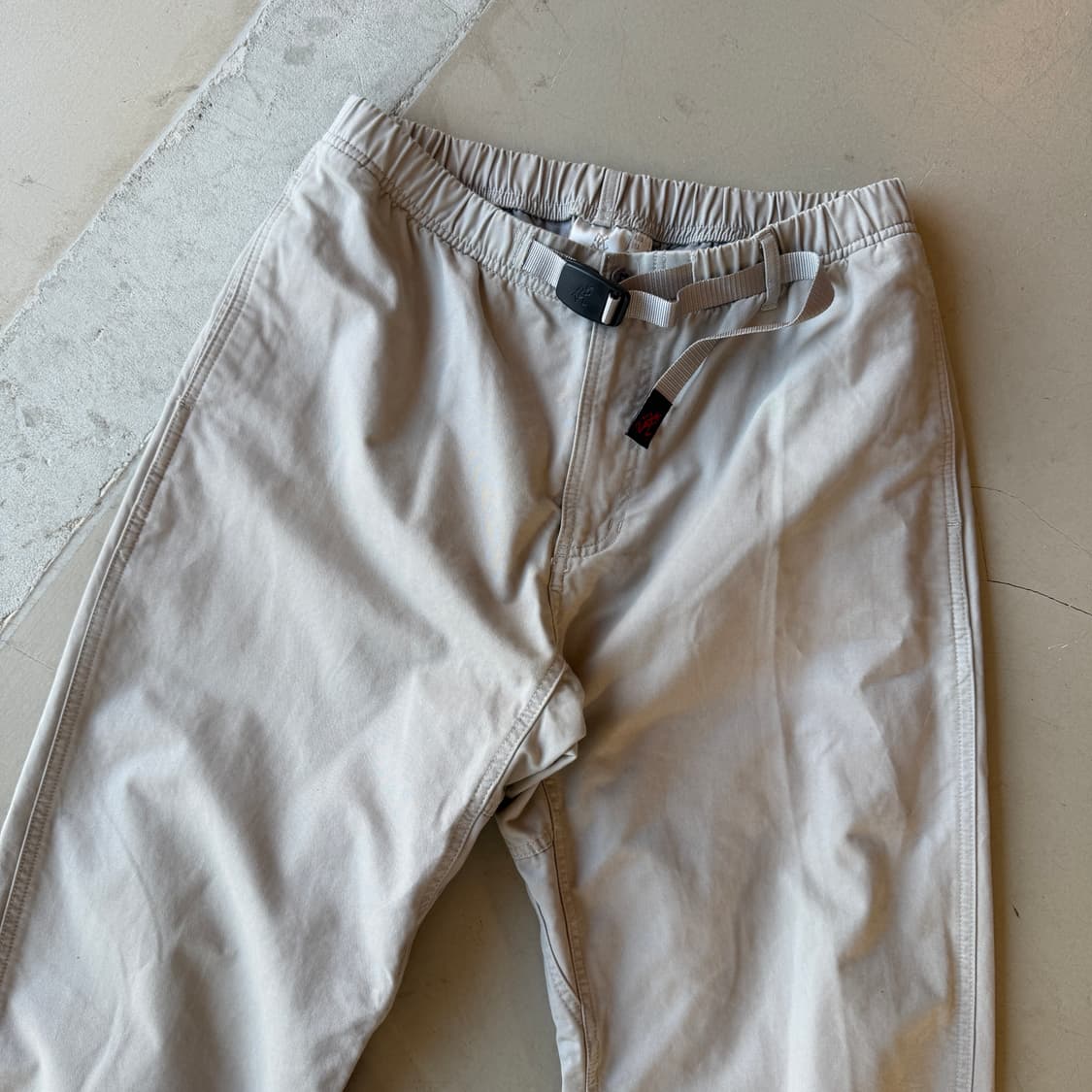 그라미치 벨티드 코튼 팬츠 상품이미지3