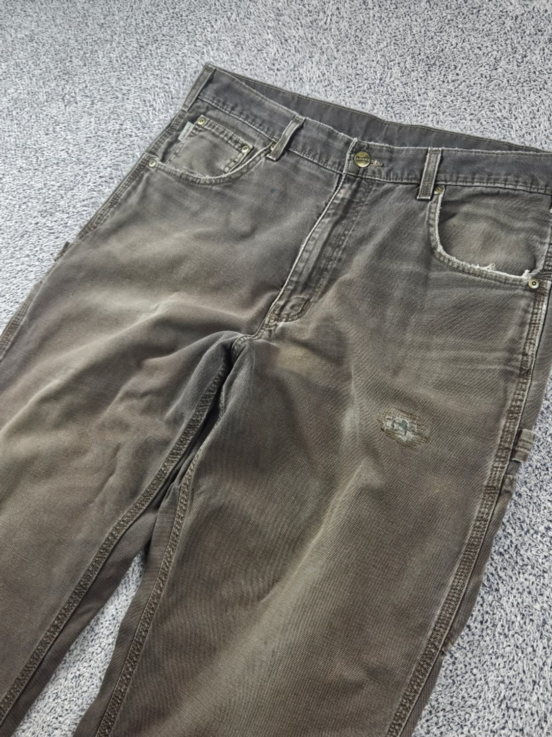 칼하트 리페어 덕캔버스 카펜터 워크 팬츠 (36 X 34) / 11306 상품이미지5