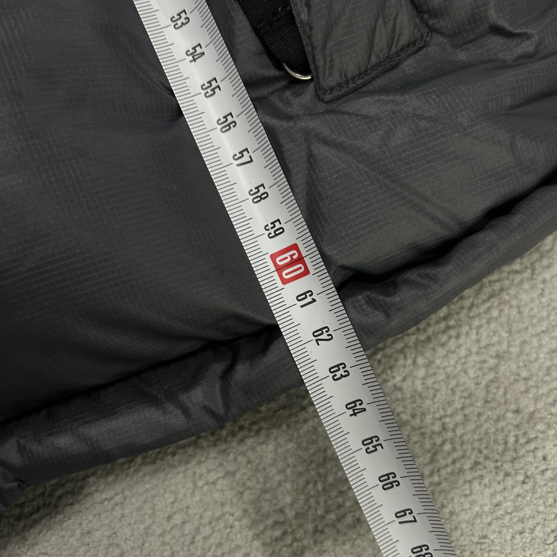 노스페이스 700 눕시 패딩 베스트 회색/블랙 m 상품이미지5