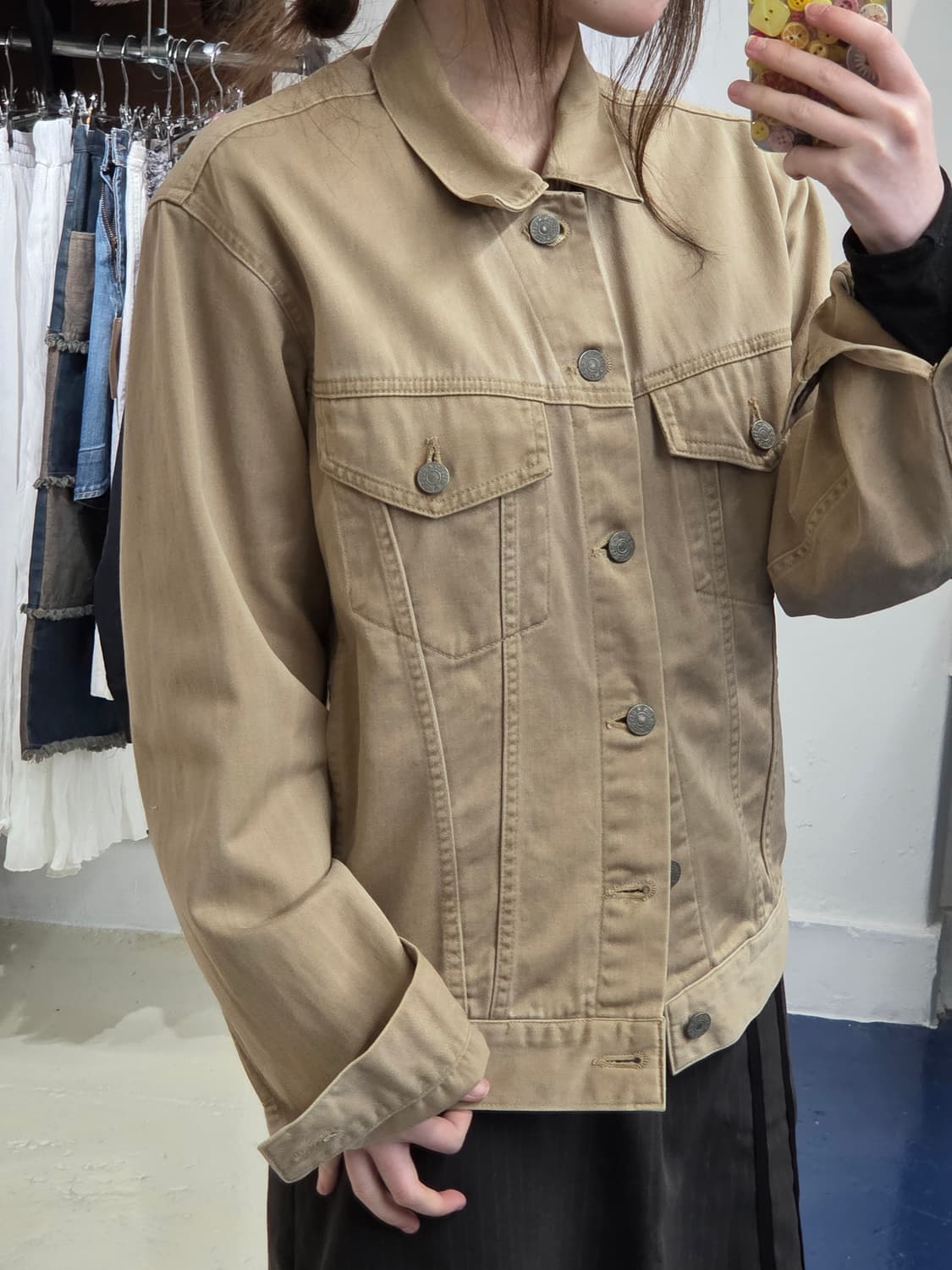 1990s Japan Bobson 트러커 자켓 상품이미지2