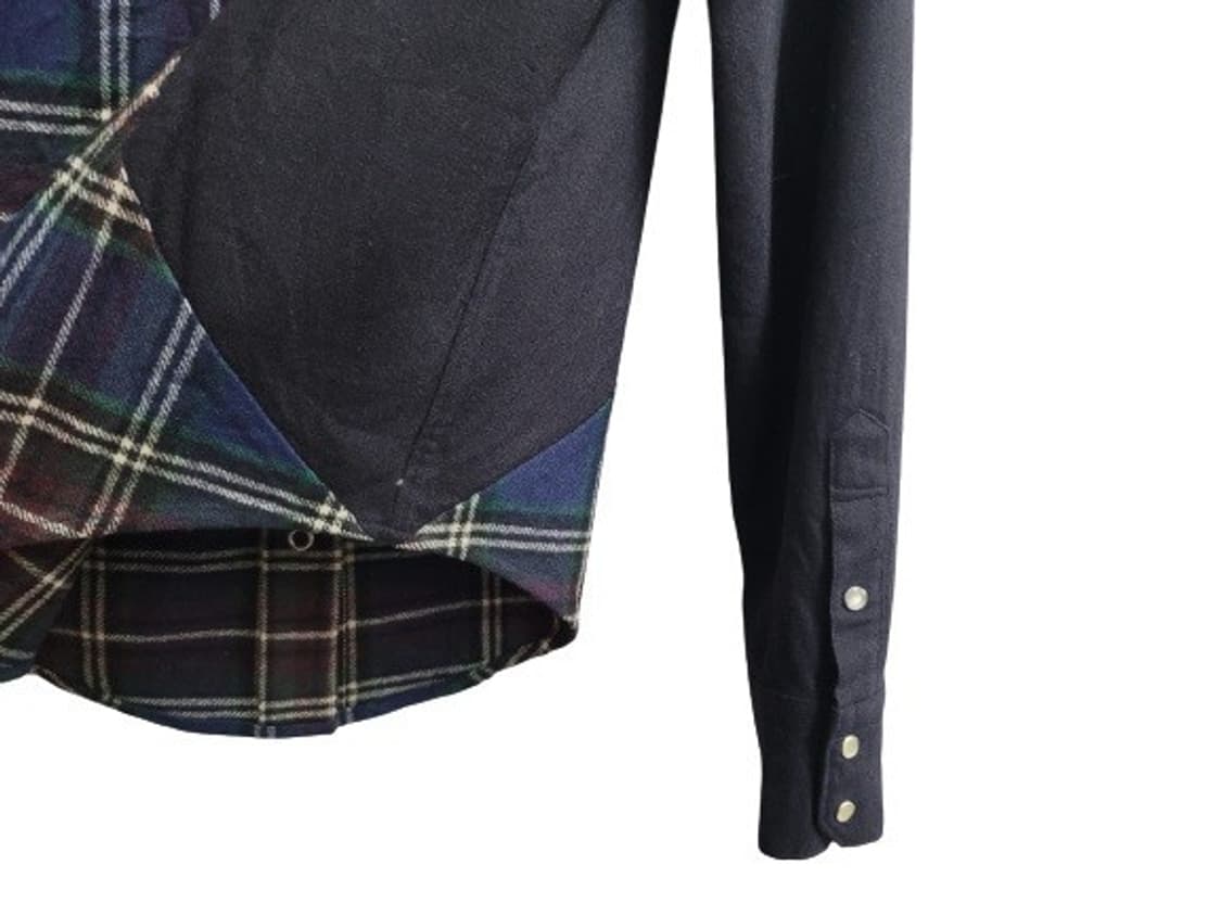 SYSTEM 시스템 모직 체크배색 케주얼 남방 66

 상품이미지8