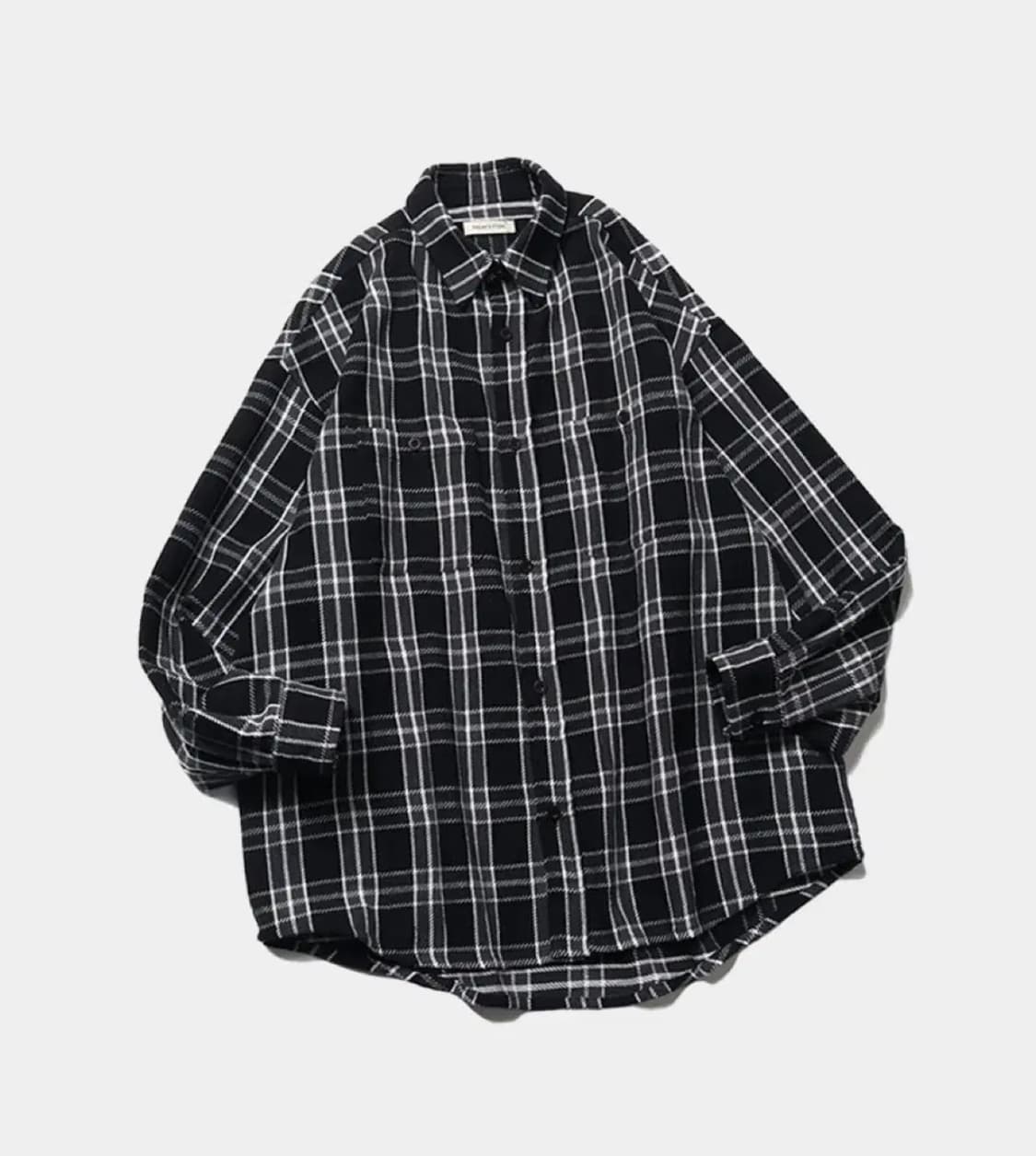 프릭스스토어 헤비코튼 체크 셔츠 상품이미지1