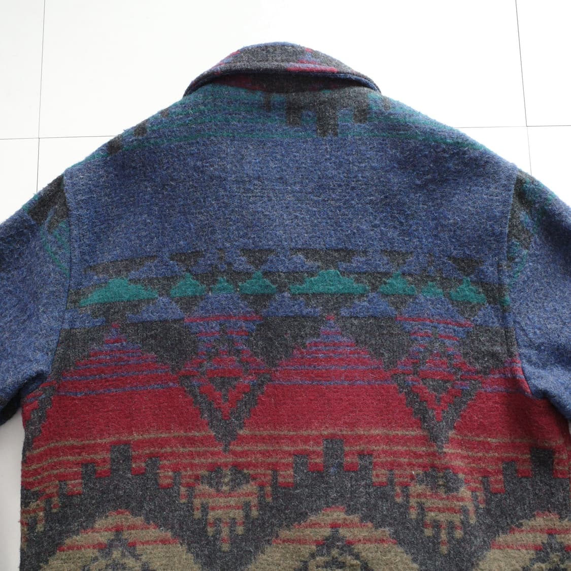 80s 울리치 빈티지 네이티브 나바호 울 자켓 MADE IN USA 상품이미지8