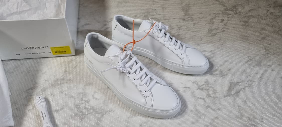 커먼 프로젝트 아킬레스 로우 화이트 40 상품이미지2